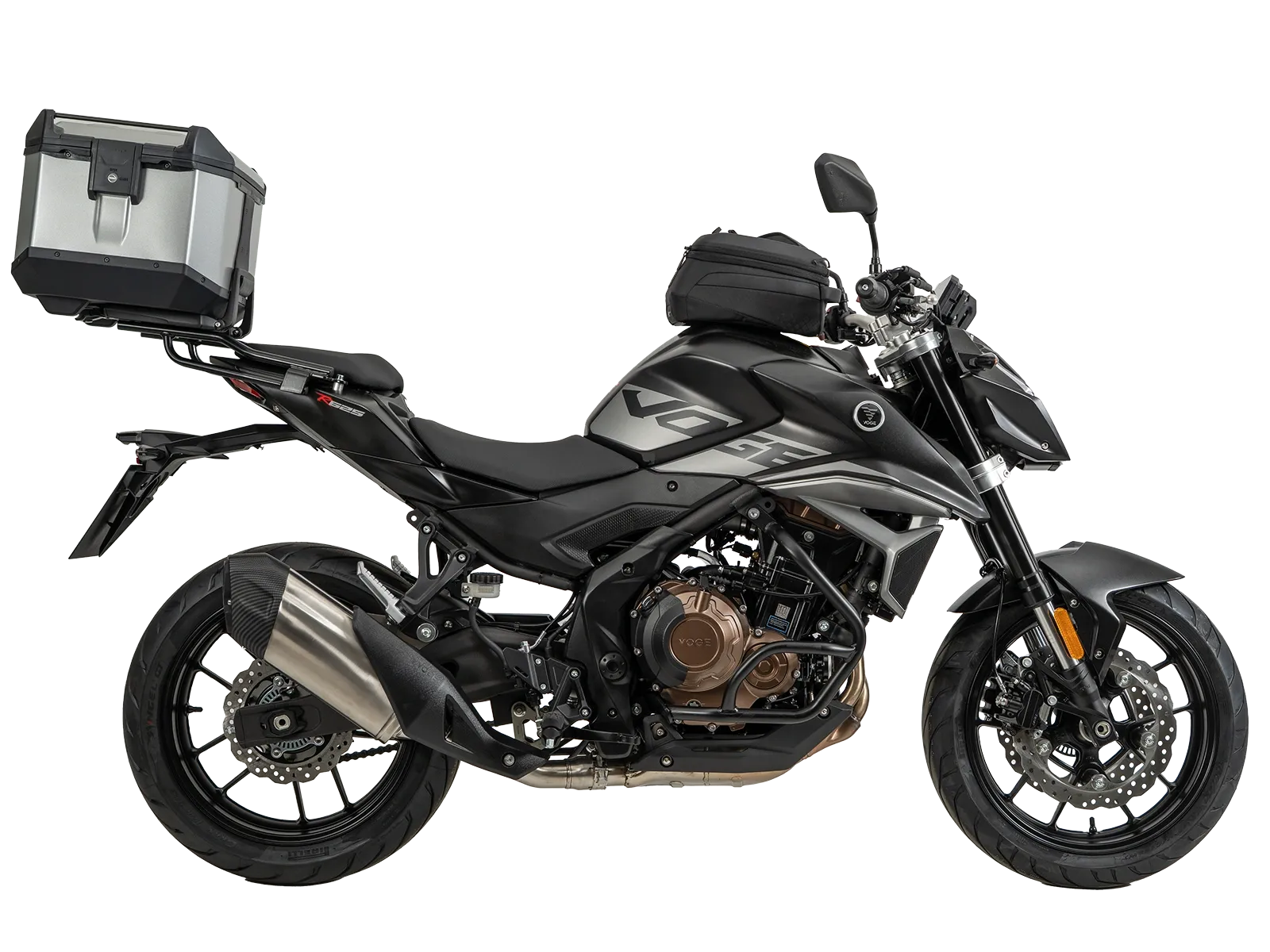 Alurack top case carrier black for Voge R 625 (2025-)