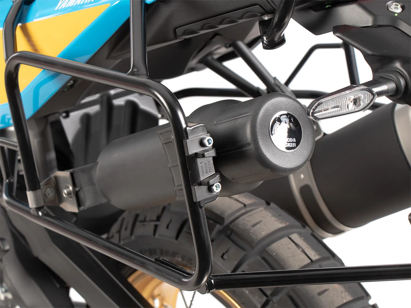 Side case carrier fixed black for Yamaha T√©n√©r√© 700 Rally (2025-)