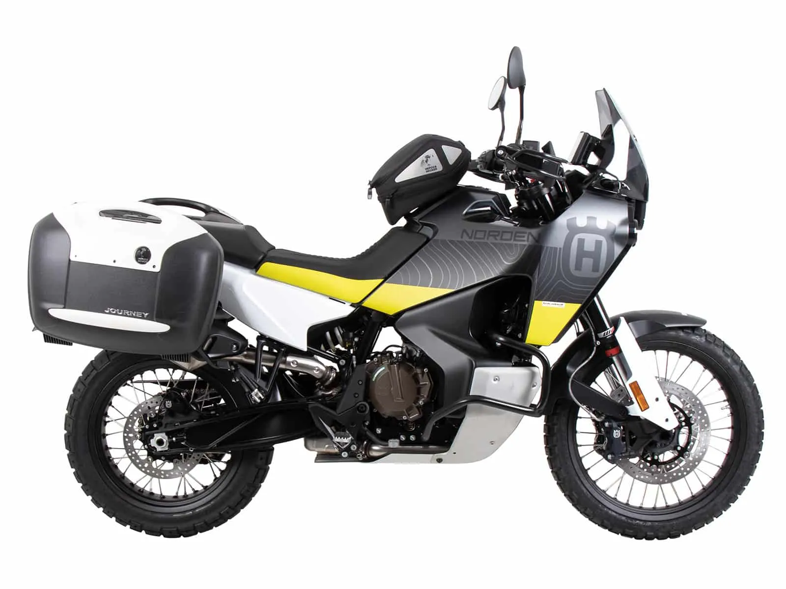 Side case carrier fixed black for Husqvarna Norden 901 / Expedition (2022-)