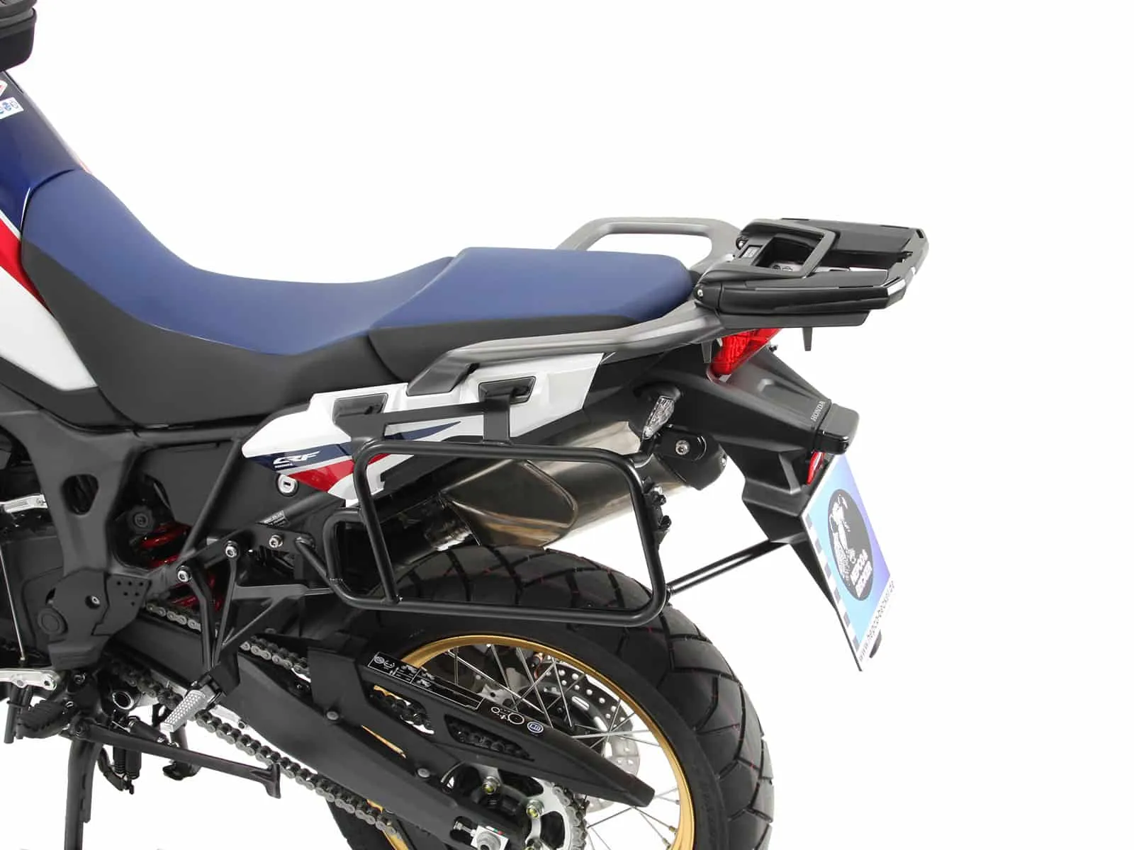 Side case carrier fixed black for Honda CRF 1000 Africa Twin (2016-2017)