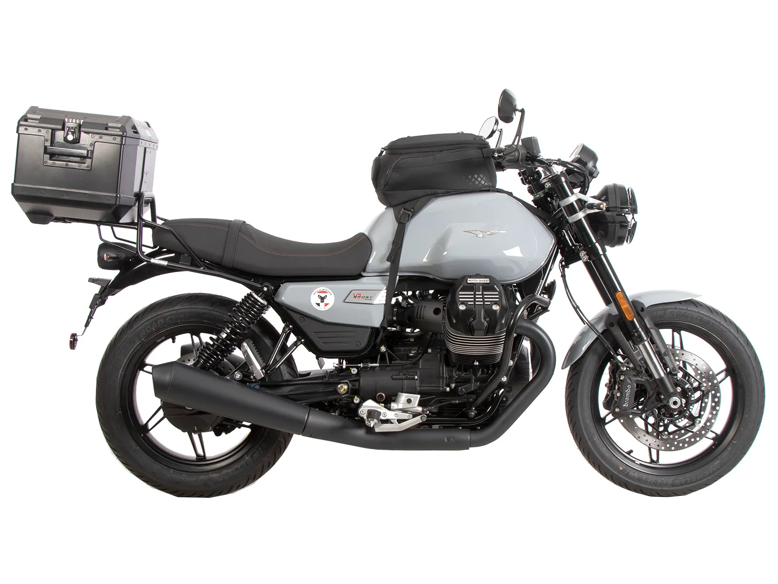 Tubular luggage rack Topcaseträger black for Moto Guzzi V7 Special (2025-)