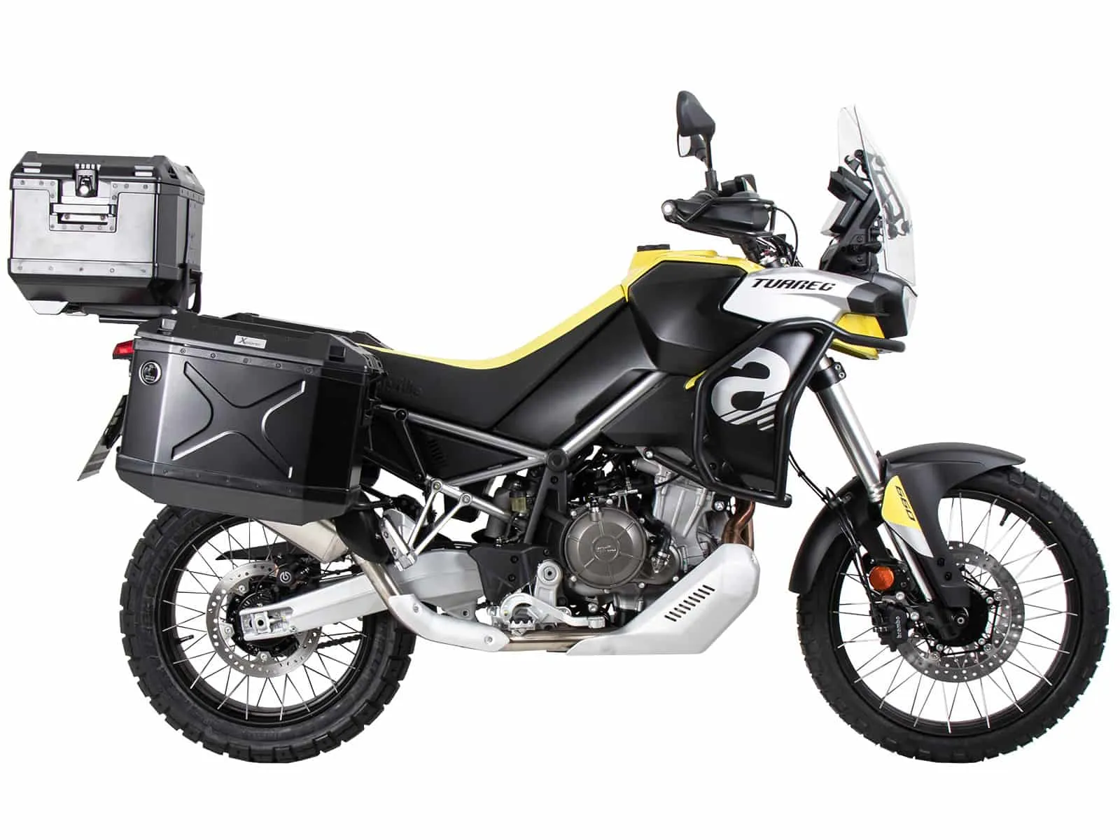 Easyrack top case carrier black for Aprilia Tuareg 660 (2022-2024)