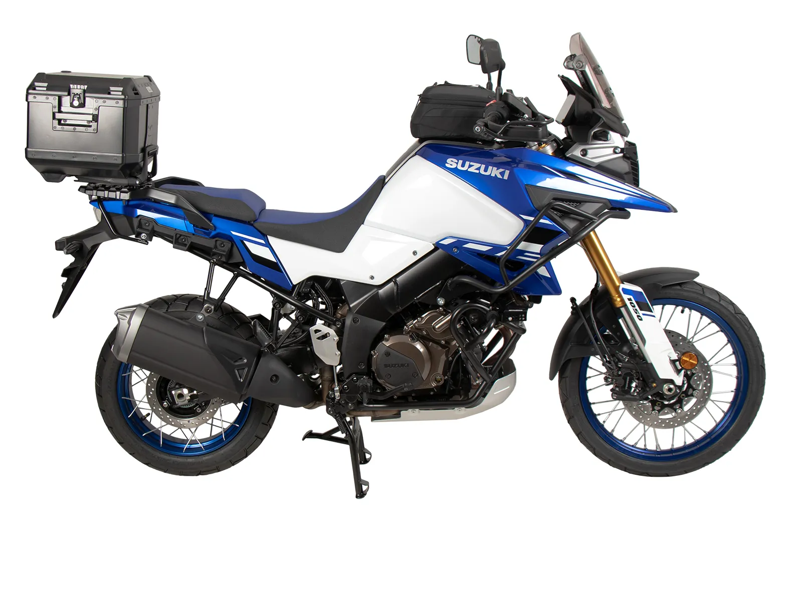 Easyrack top case carrier for combination with original luggage rack black for Suzuki V-Strom 1050 DE (2023-)