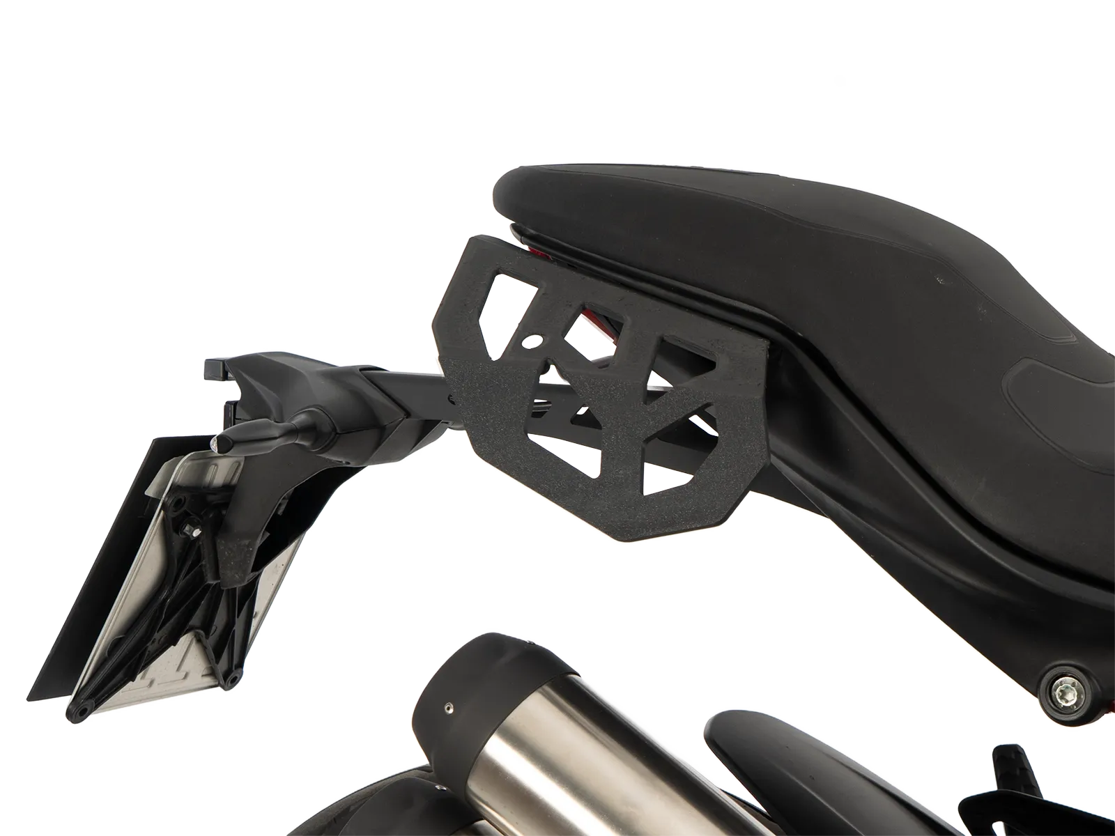 Luggage Guard Spacers, Black, for Ducati Monster 890 / + (2026-)