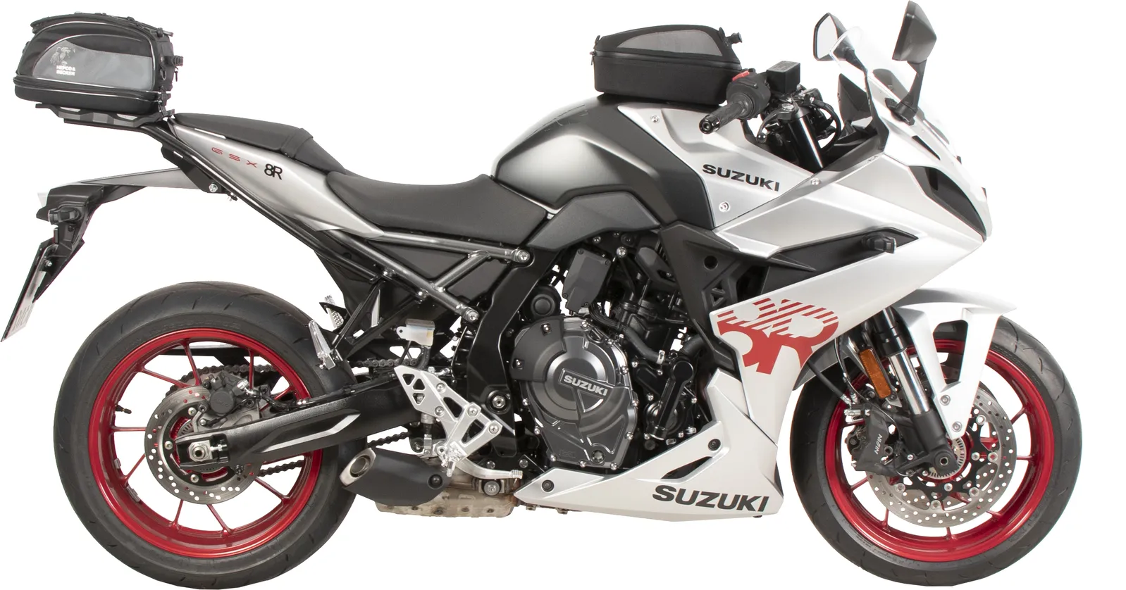 Smartrack rear carrier black for Suzuki GSX-8R (2024-)