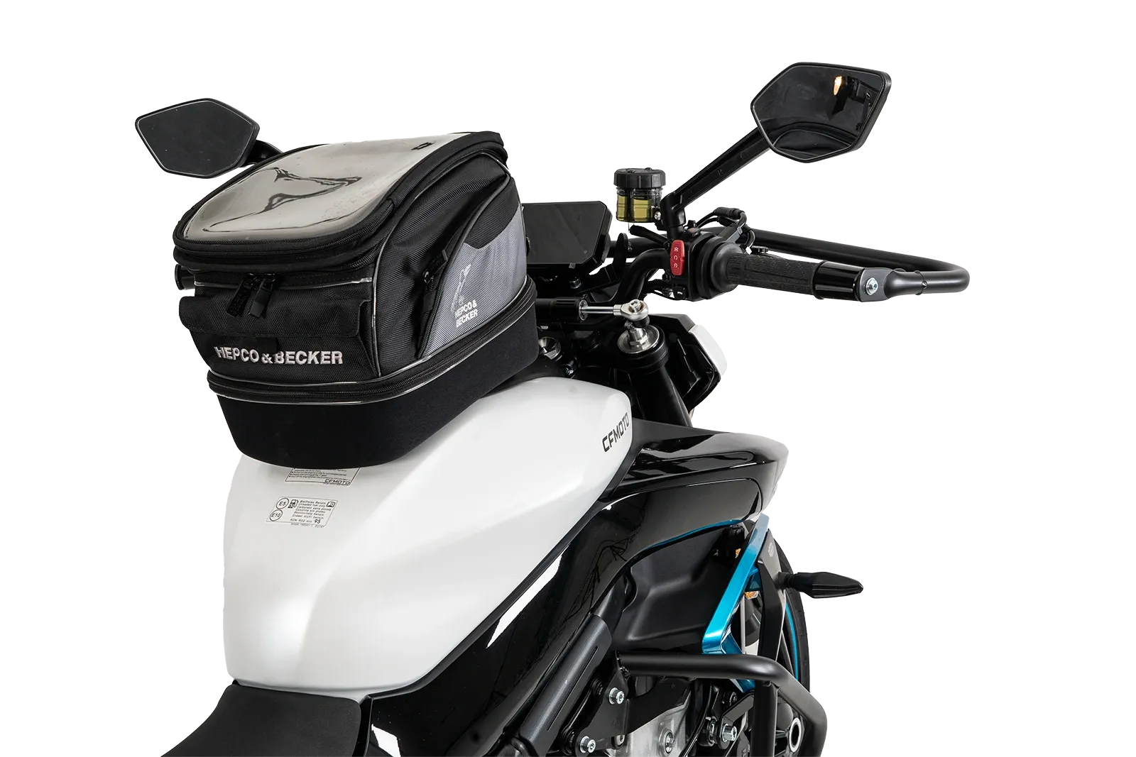 BASIC tank ring incl. tank bag lock unit for CF MOTO 675 NK (2025-)
