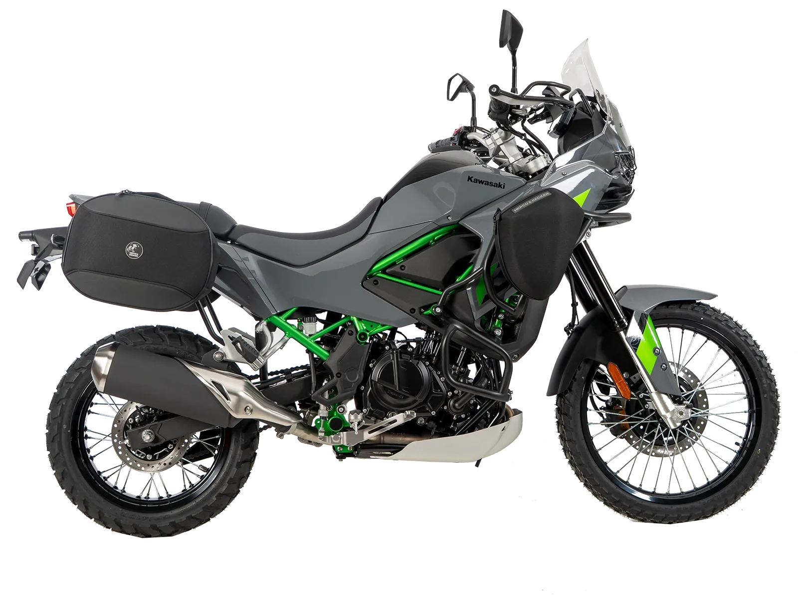 C-Bow side carrier black for Kawasaki KLE 500 / SE (2026-)