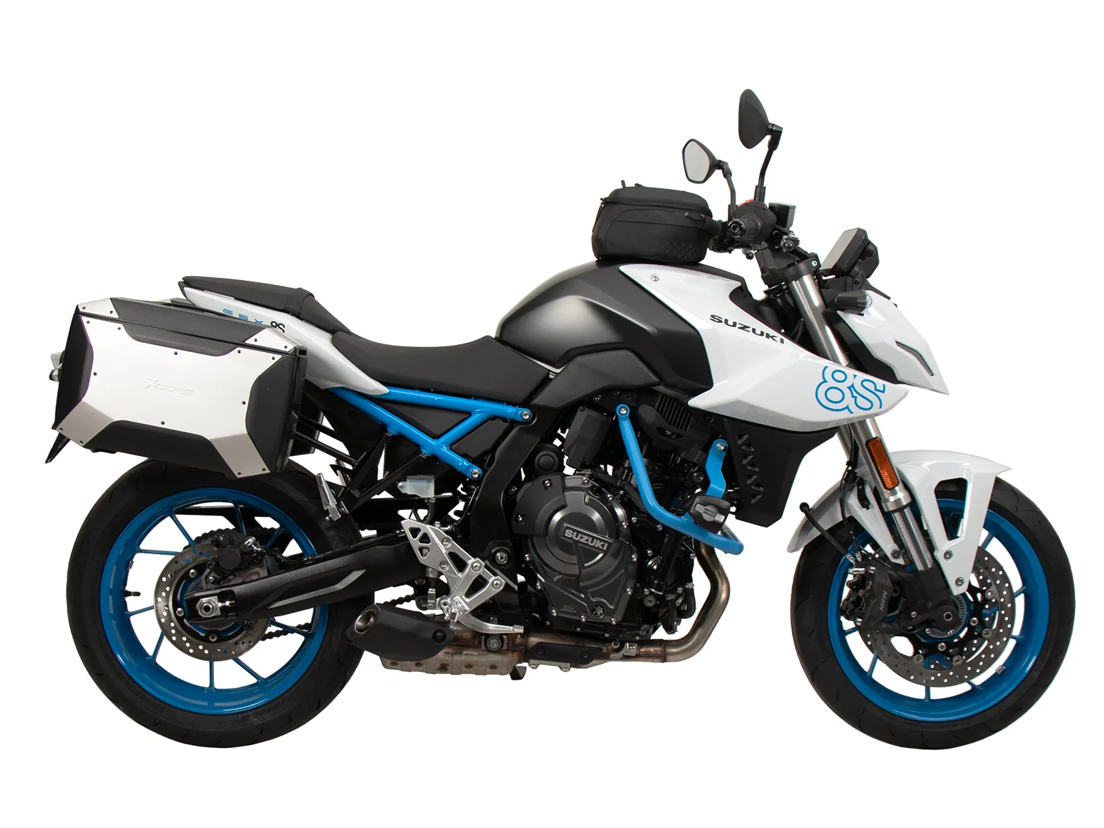 C-Bow side carrier black for Suzuki GSX-8S (2023-)
