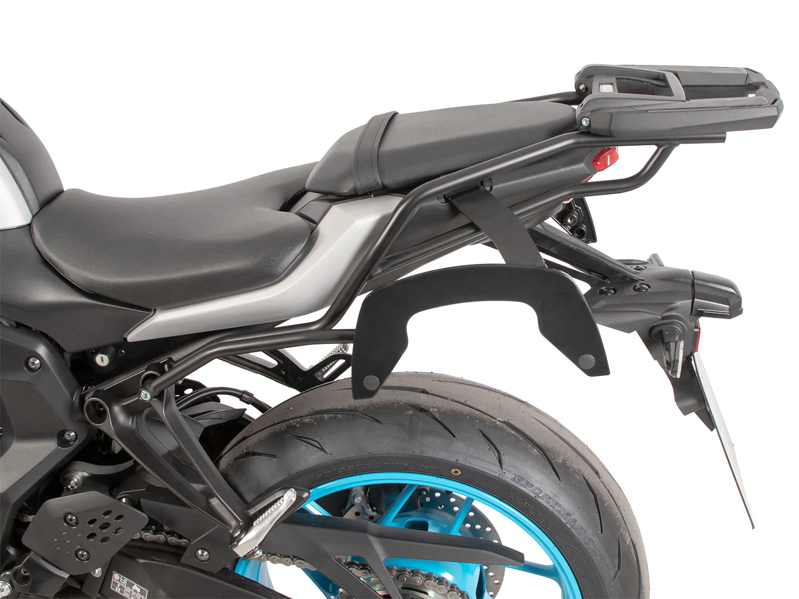 C-Bow side carrier black for Yamaha MT-07 / Y-AMT (2025-)