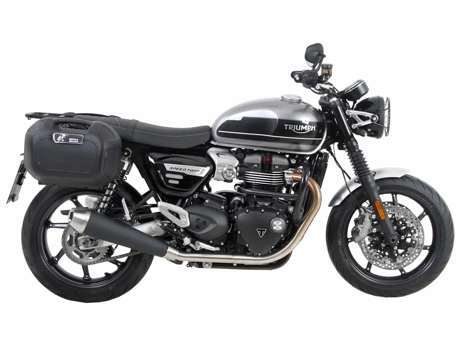 C-Bow side carrier black for Triumph Speed Twin 1200 / RS (2019-2021)