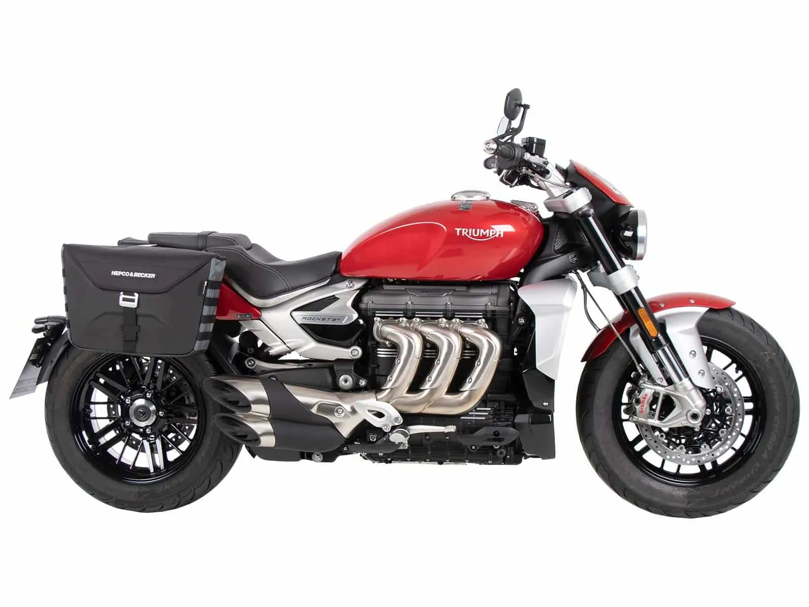 C-Bow side carrier chrome for Triumph Rocket III R/GT (2020-)