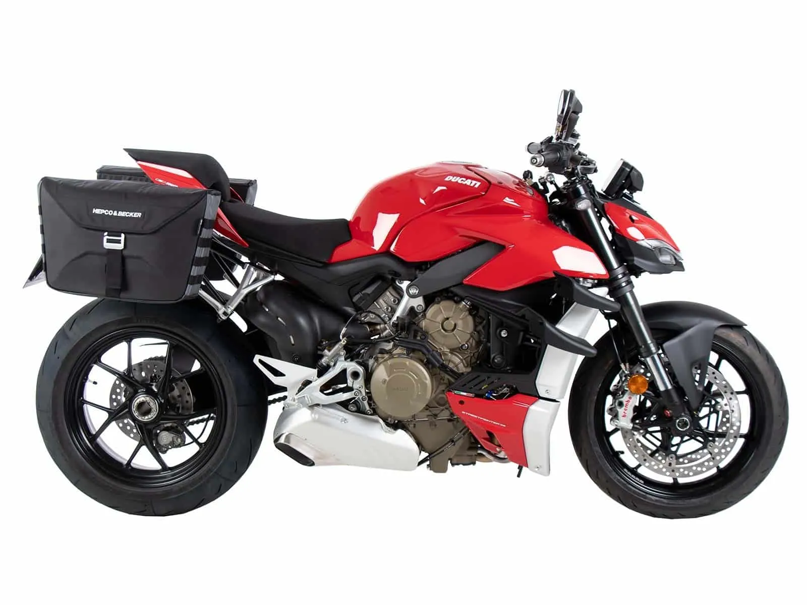 C-Bow side carrier black for Ducati Panigale V4/S/R (2018-2024)