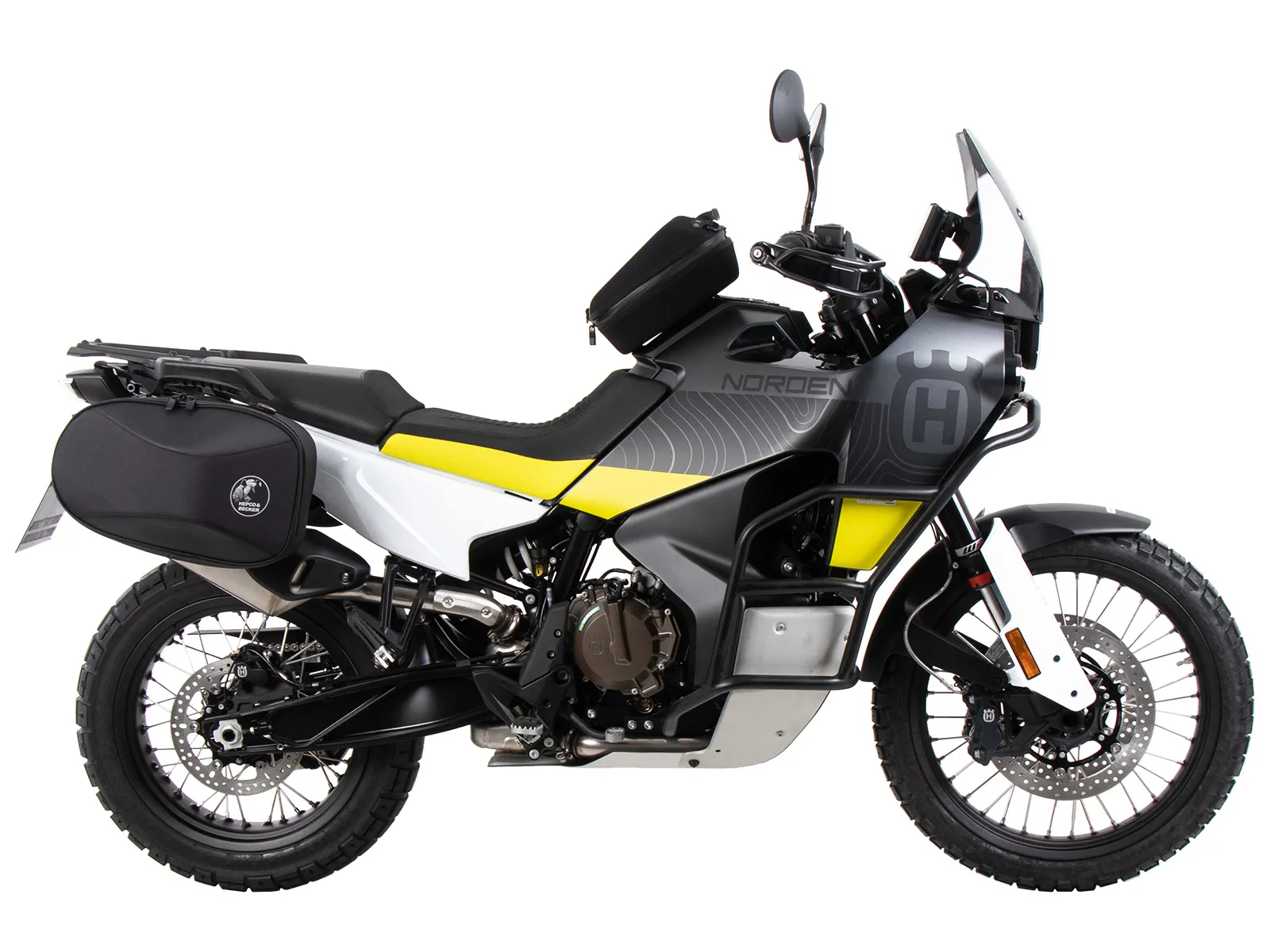 C-Bow side carrier black for Husqvarna Norden 901 / Expedition (2022-)