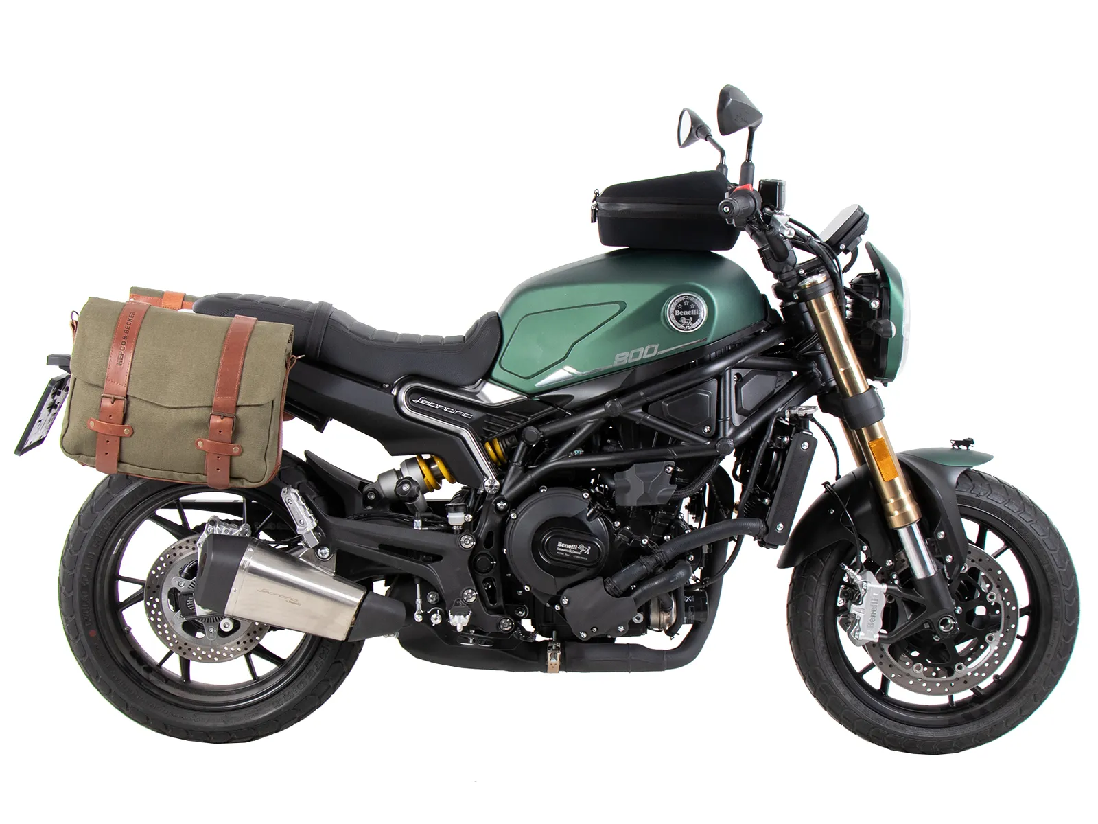C-Bow side carrier black for Benelli Leoncino 800 (2022-)