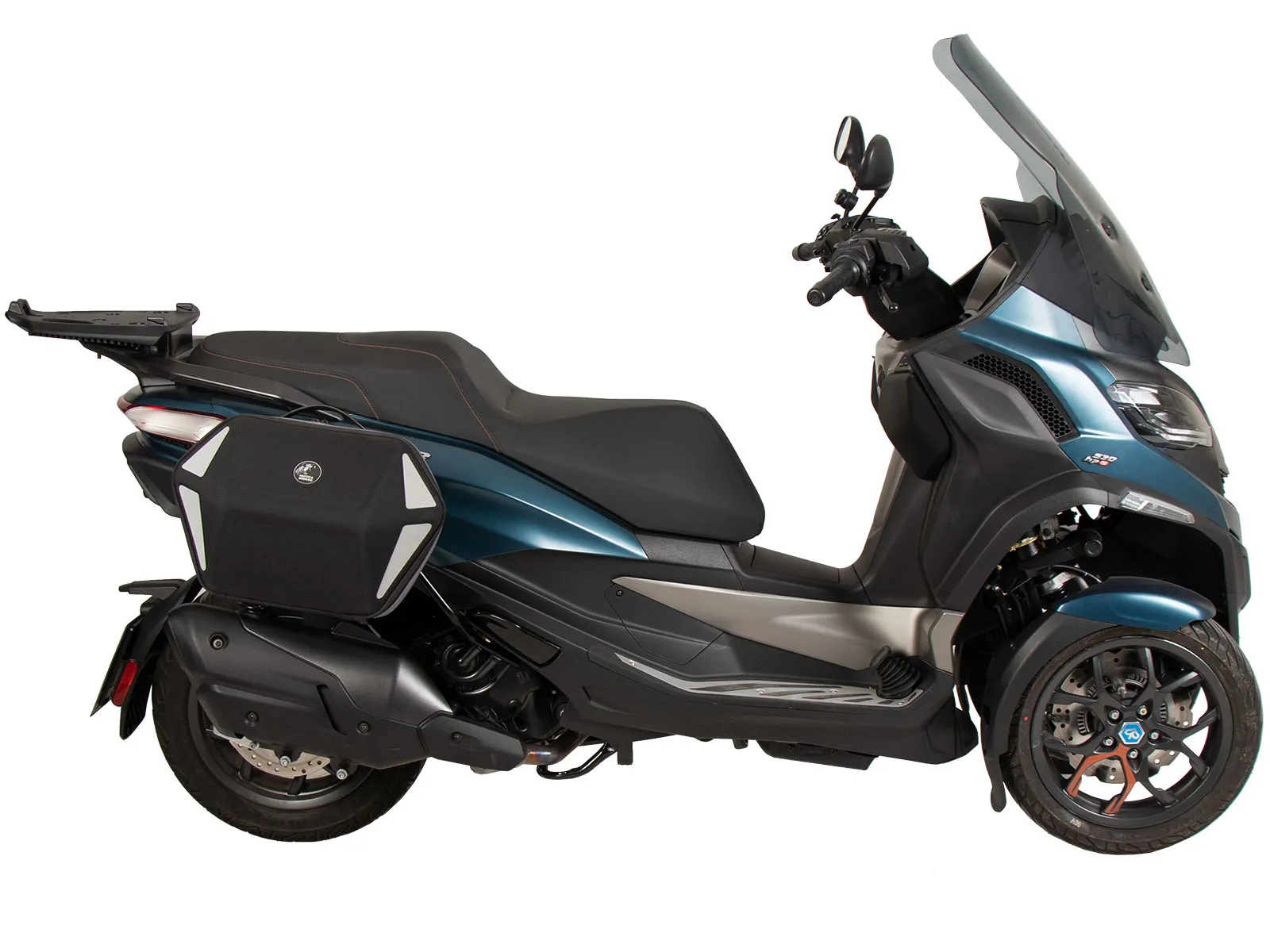 C-Bow side carrier black for Piaggio MP3 Exclusive 530 (2022-)