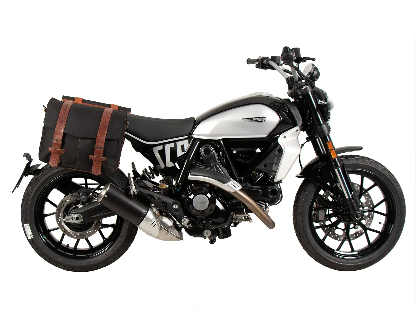 C-Bow side carrier black for Ducati Scrambler 800 Icon / Dark (2023-)