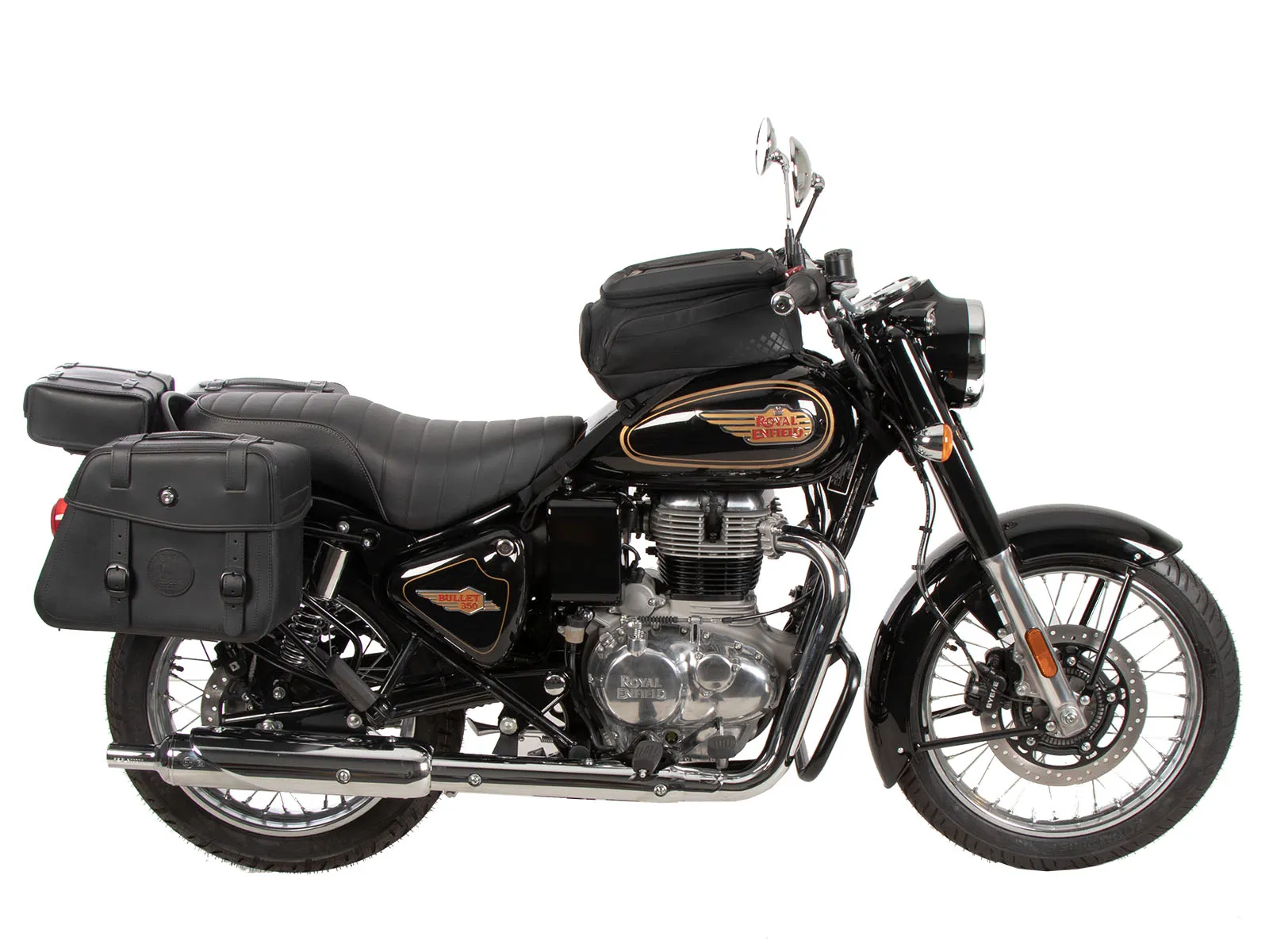 C-Bow side carrier chrome for Royal Enfield Bullet 350 (2024-)