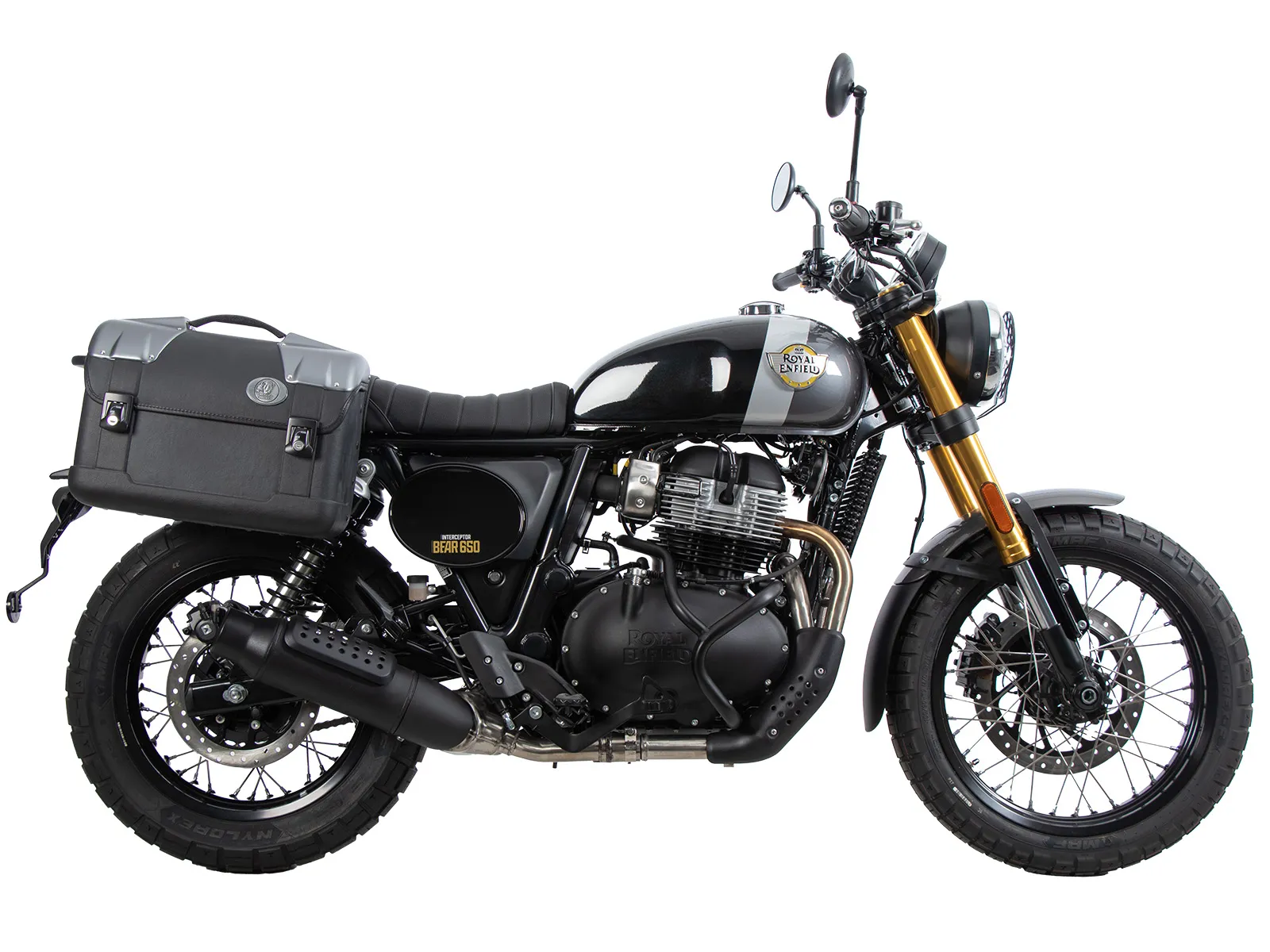 C-Bow side carrier black for Royal Enfield Bear 650 (2025-)