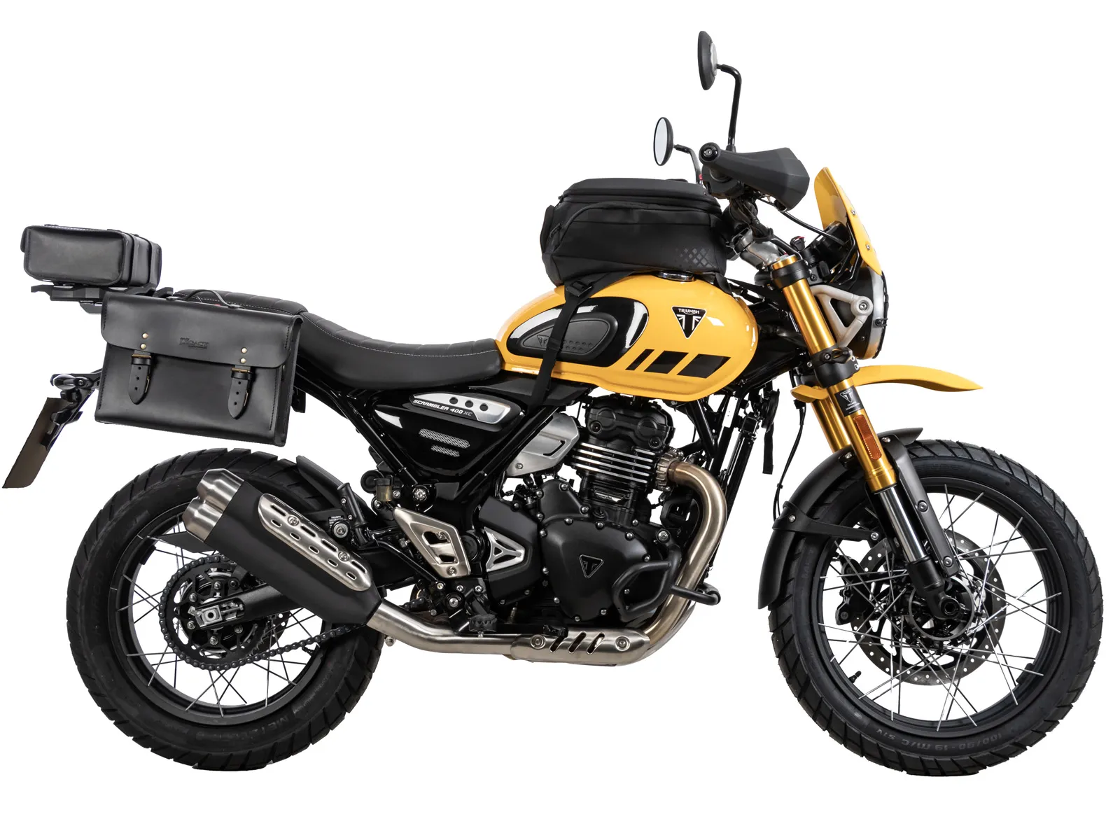 C-Bow side carrier black for Triumph Scrambler 400 XC (2025-)