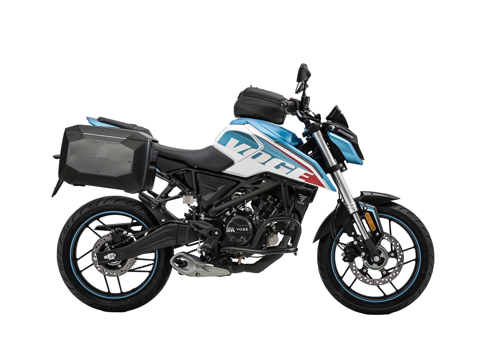 C-Bow side carrier black for Voge R 125 (2023-)