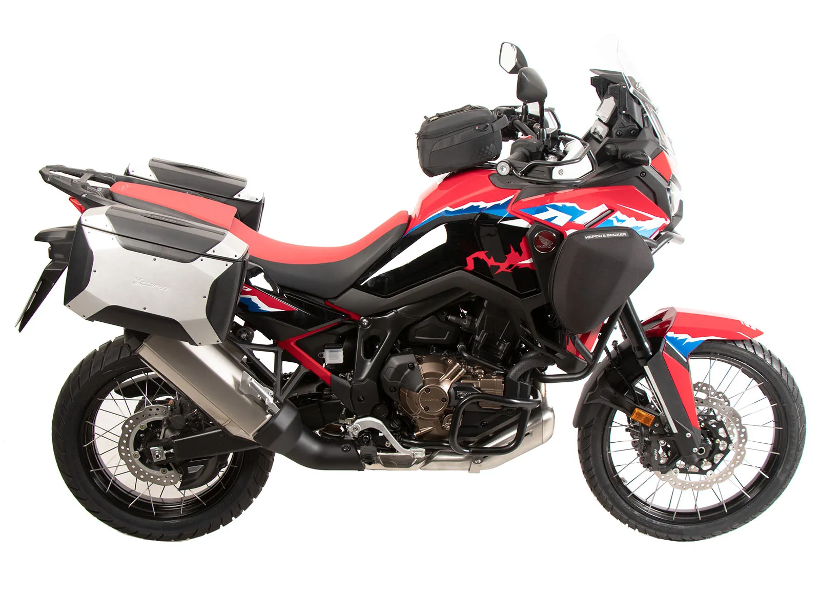 C-Bow side carrier black for Honda CRF 1100 L Africa Twin Adventure Sports (2024-)