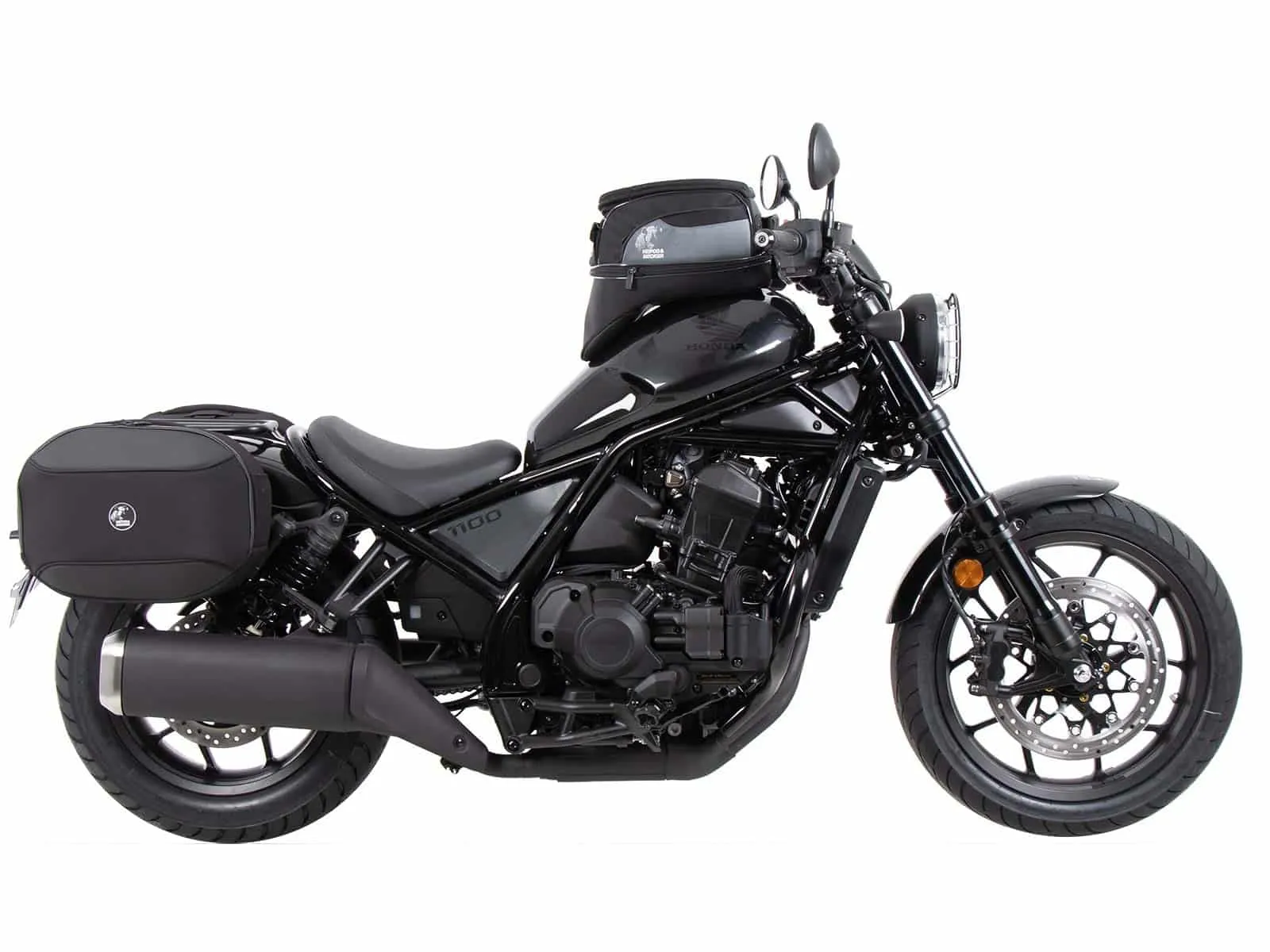 C-Bow side carrier black for Honda CMX 1100 Rebel / DCT / SE (2025-)