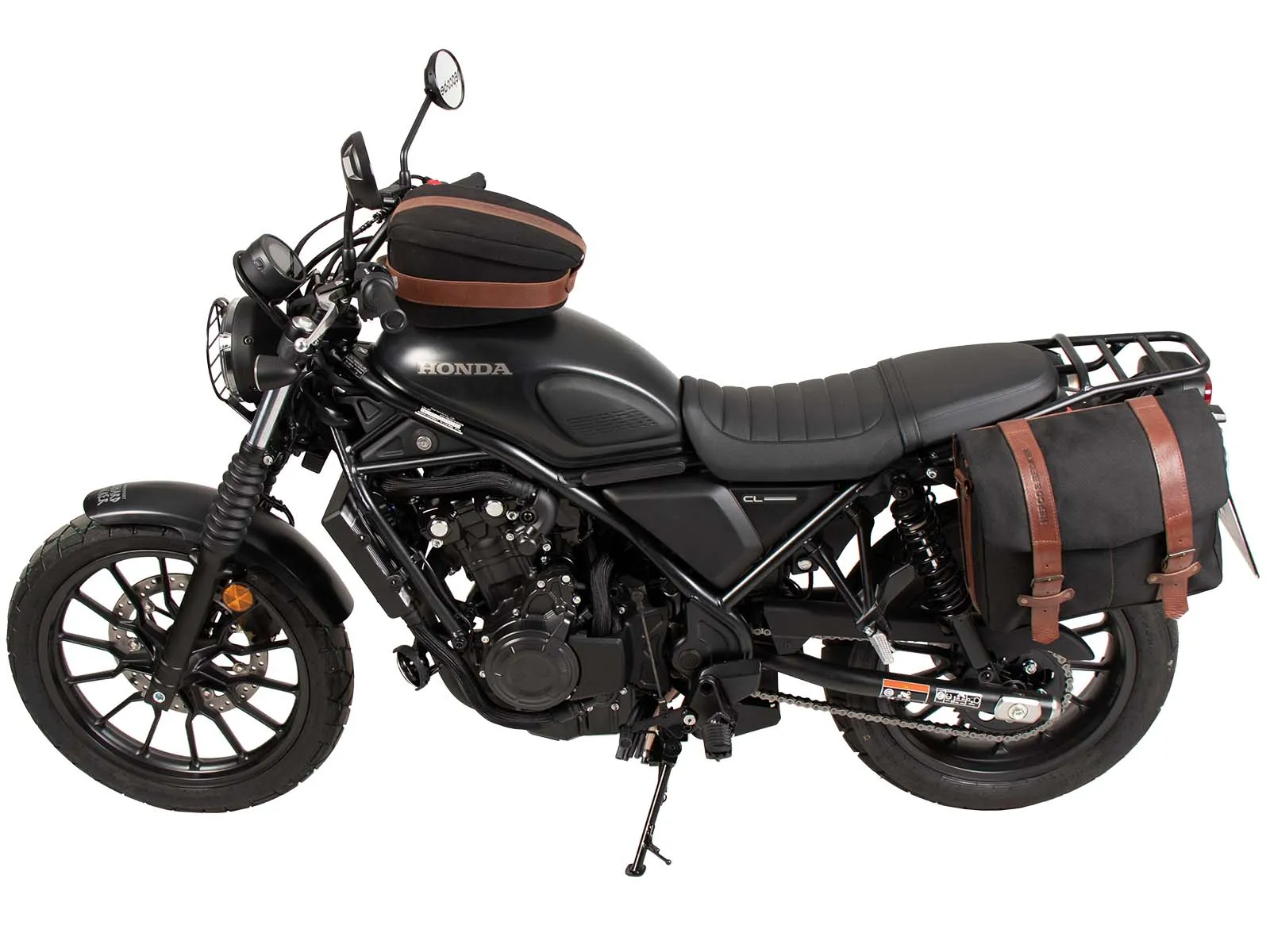 C-Bow side carrier one-sided left black for Honda CL 500 (2023-)