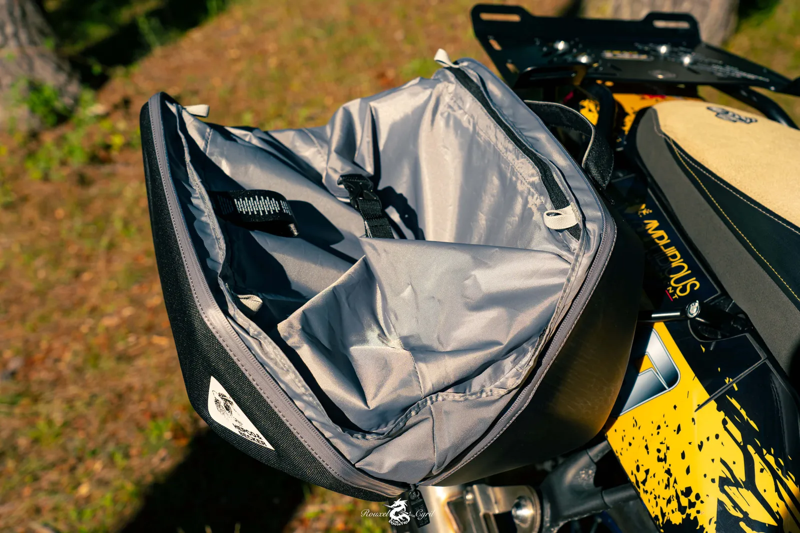 Royster Speed side bag set black/grey for C-Bow holder