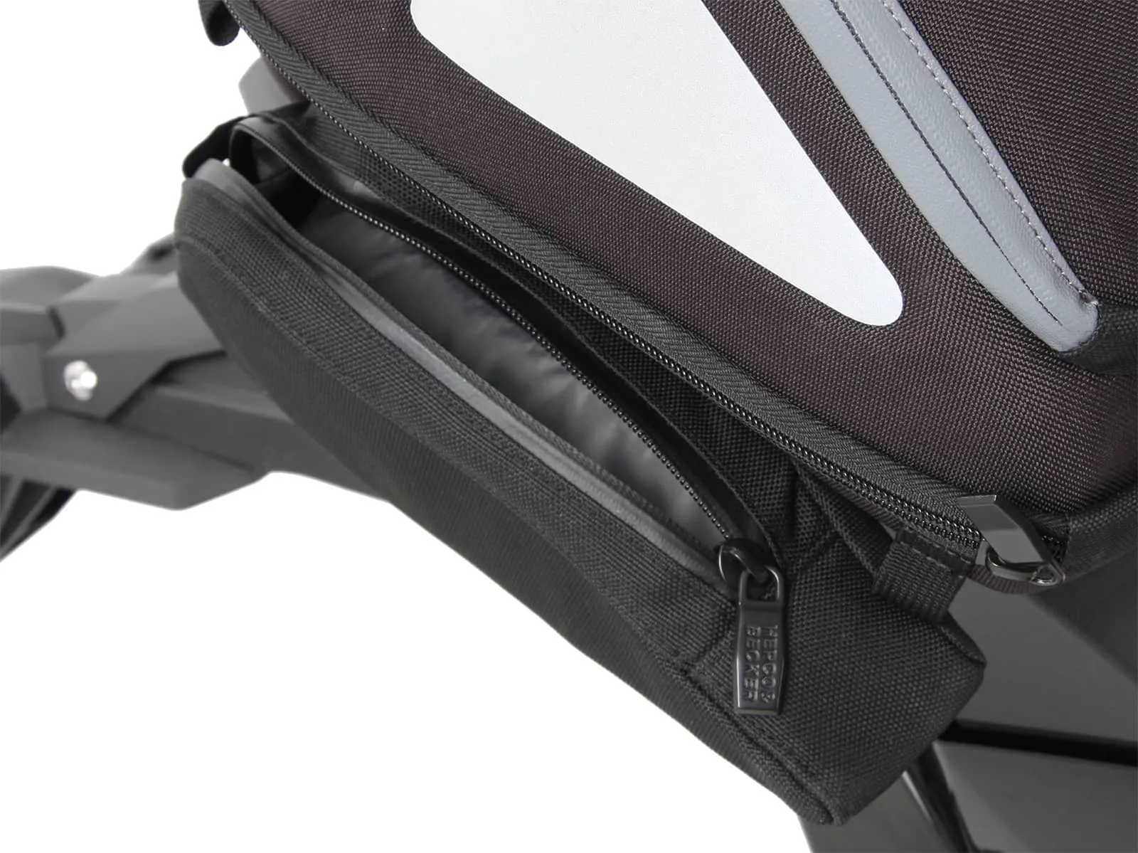 Royster rear bag incl. Basic fastening adapter - black/yellow