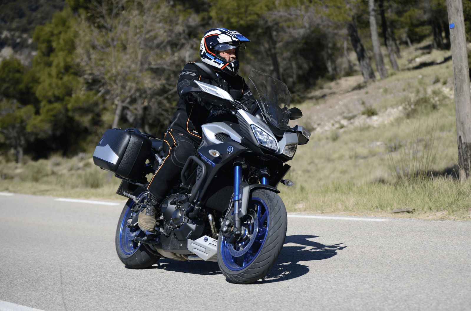 Side case carrier Lock-it anthracite for Yamaha MT-09 Tracer ABS (2015-2017)