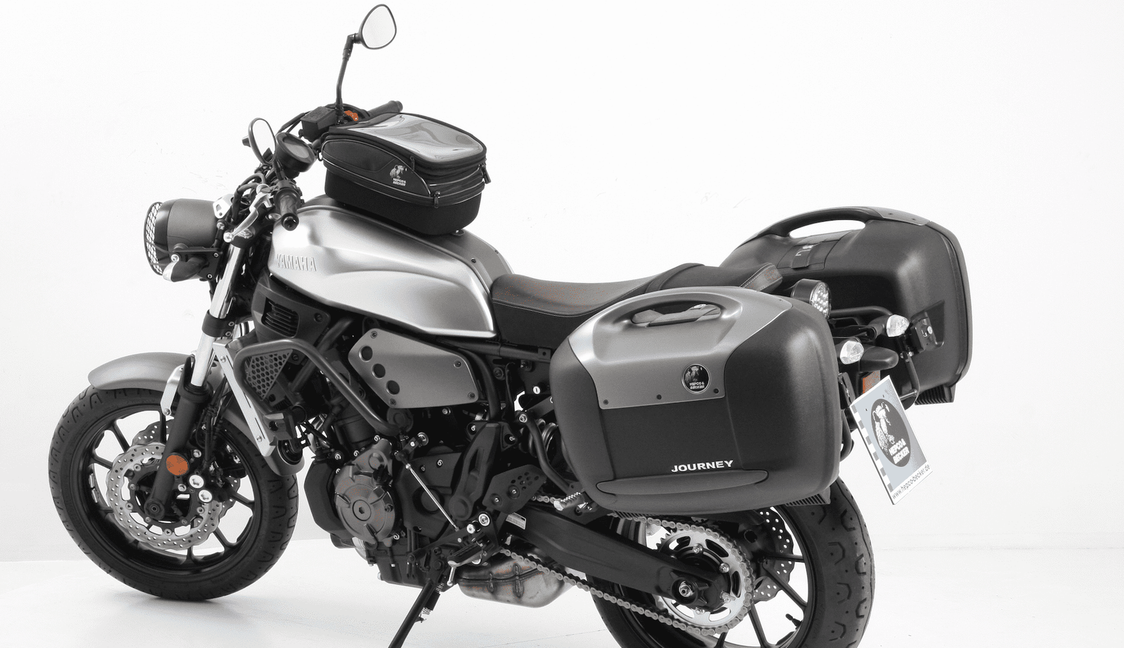 Side case carrier Lock-it anthracite for Yamaha XSR 700 / XTribute (2022-2025)