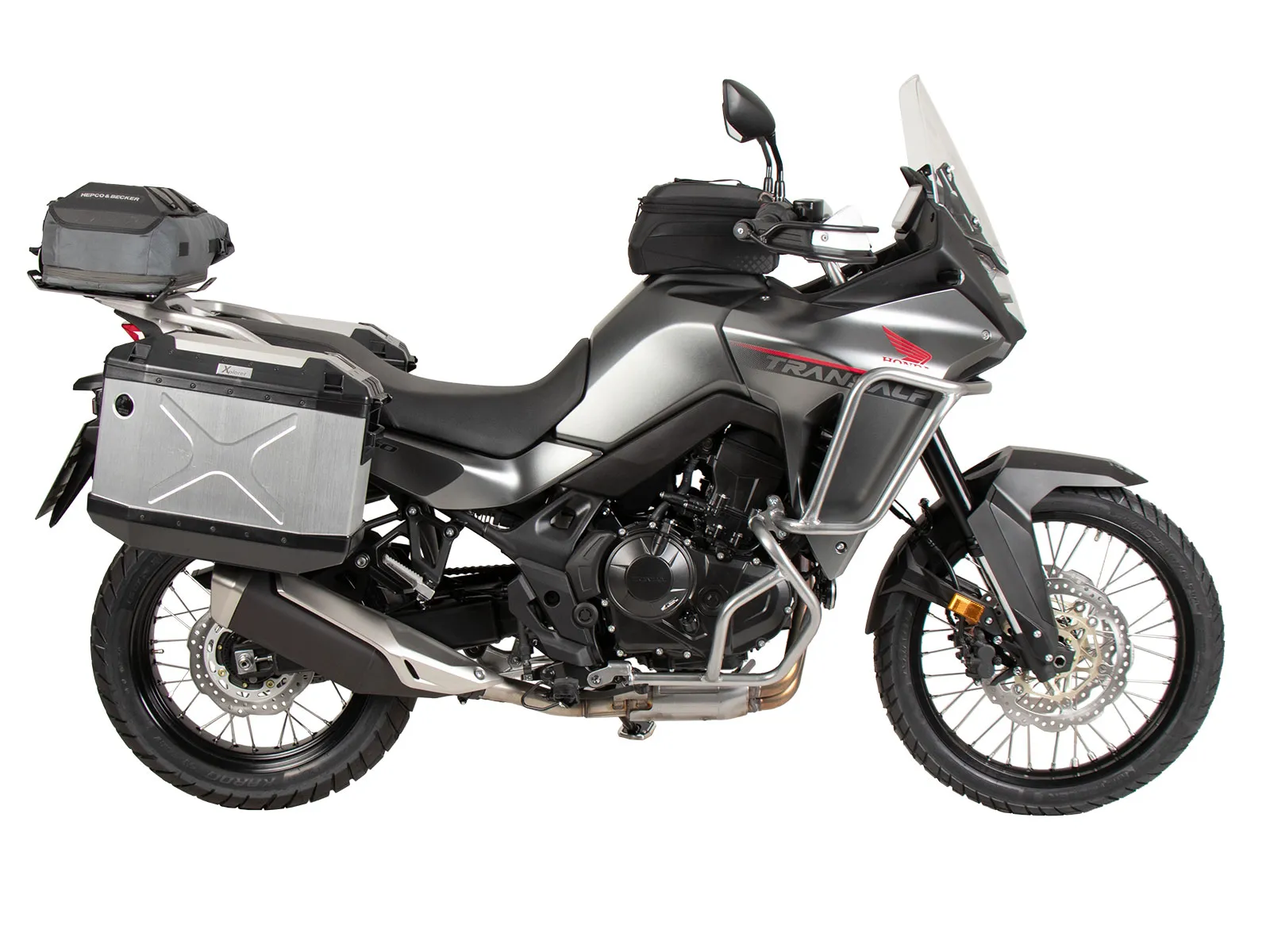 Side case carrier fixed black for Honda XL 750 Transalp (2023-2024)