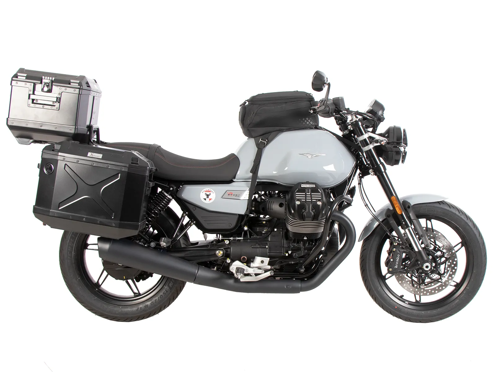 Tubular luggage rack Topcaseträger black for Moto Guzzi V7 Special (2025-)