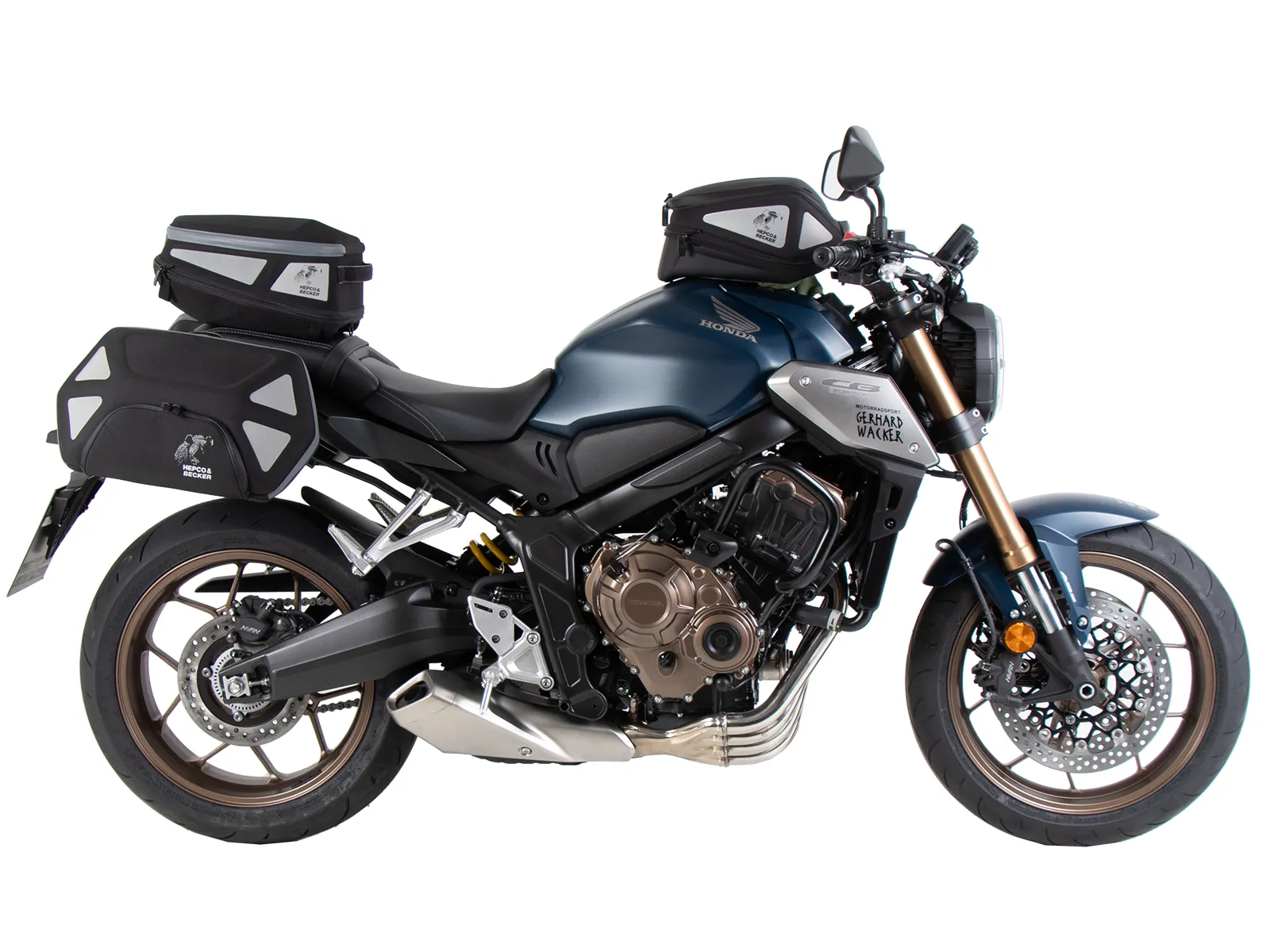 Sport rack black for Honda CB 650 R (2021-2023)