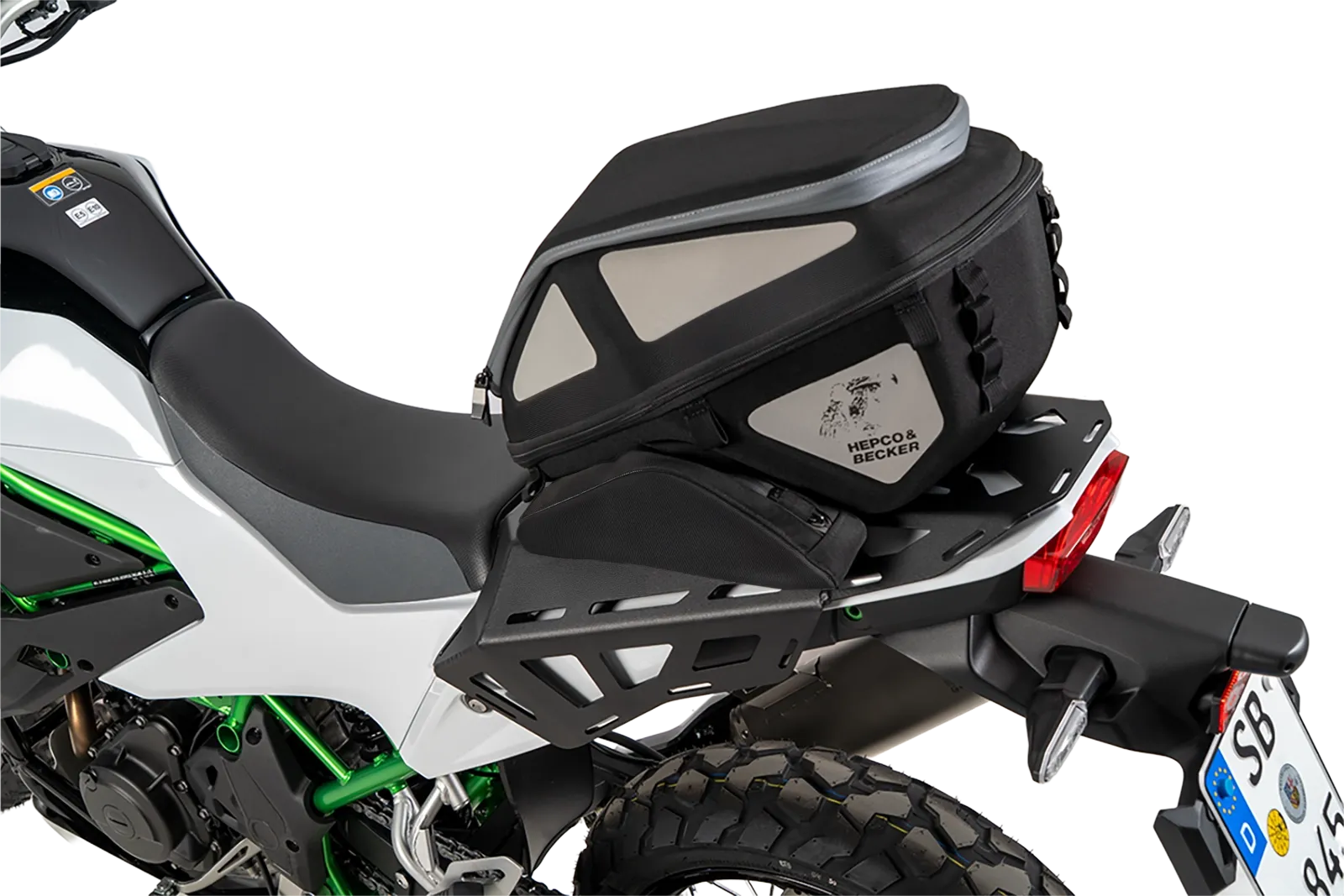 Luggage Guard Spacers, Black, for Kawasaki KLE 500 / SE (2026-)
