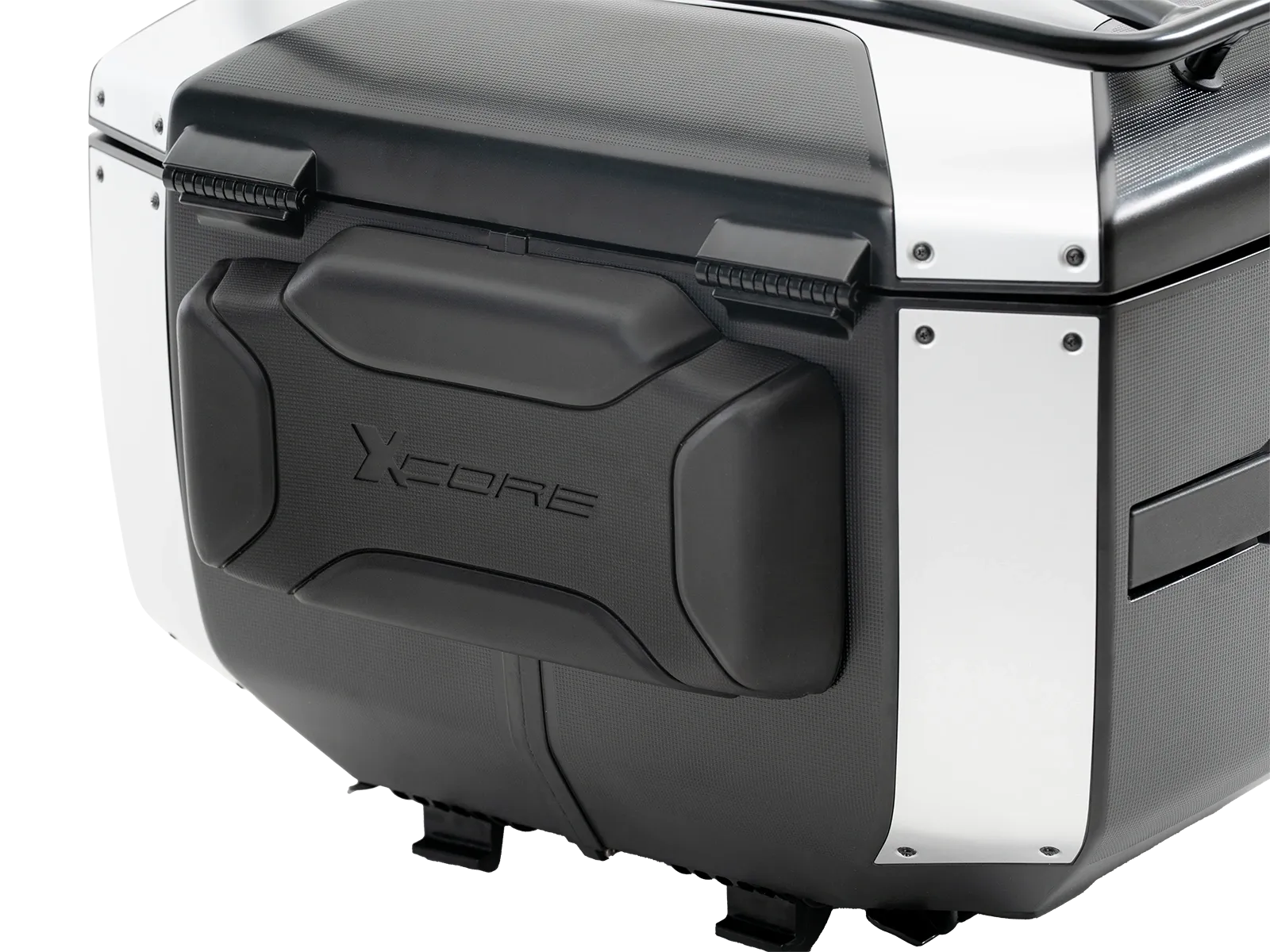 Smartrack Set incl. Xcore Topcase for Suzuki GSX-8R (2024-) - Silver/Black