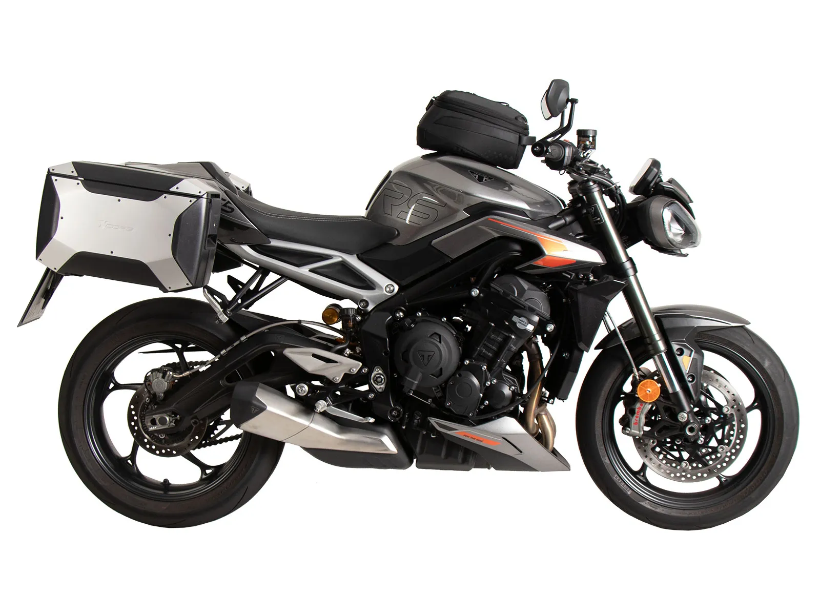 BASIC tank ring incl. tank bag lock unit for Triumph Street Triple 765 S/R/RS/Low/Moto2 (2017-)