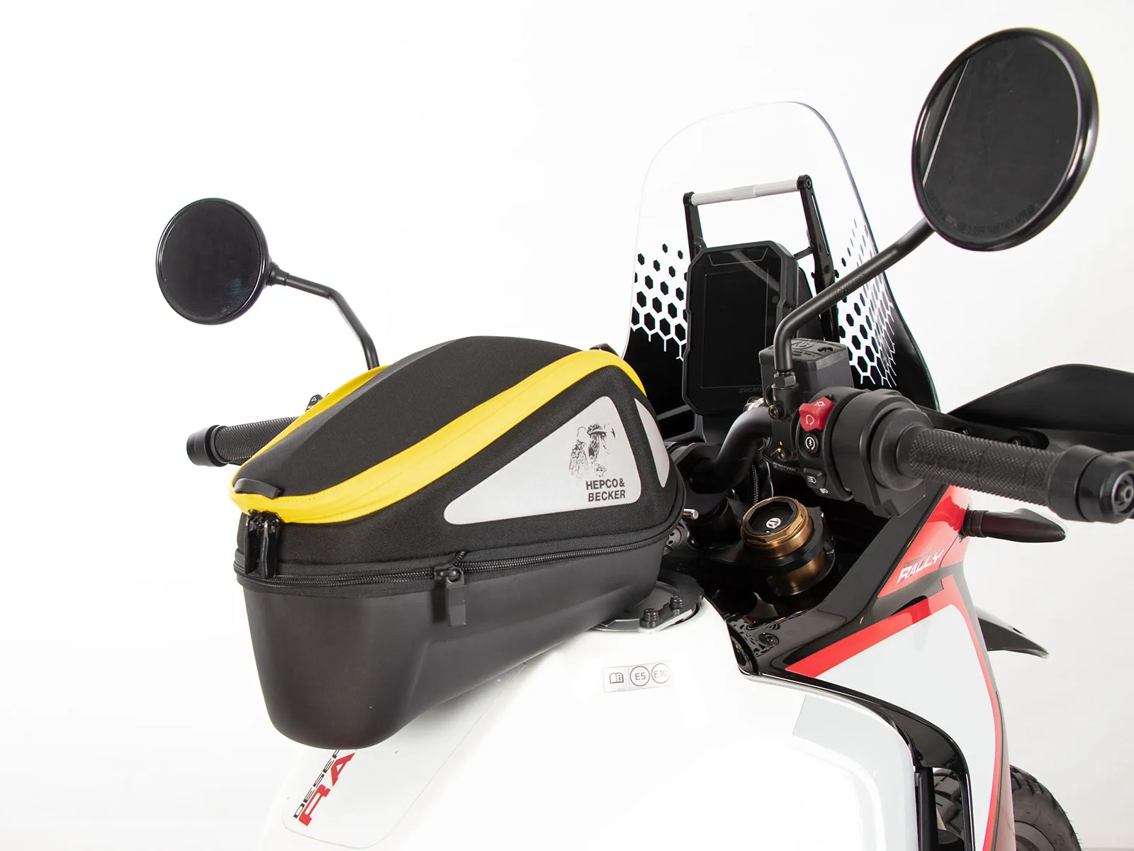 BASIC tank ring incl. tank bag lock unit for Ducati DesertX (2022-)