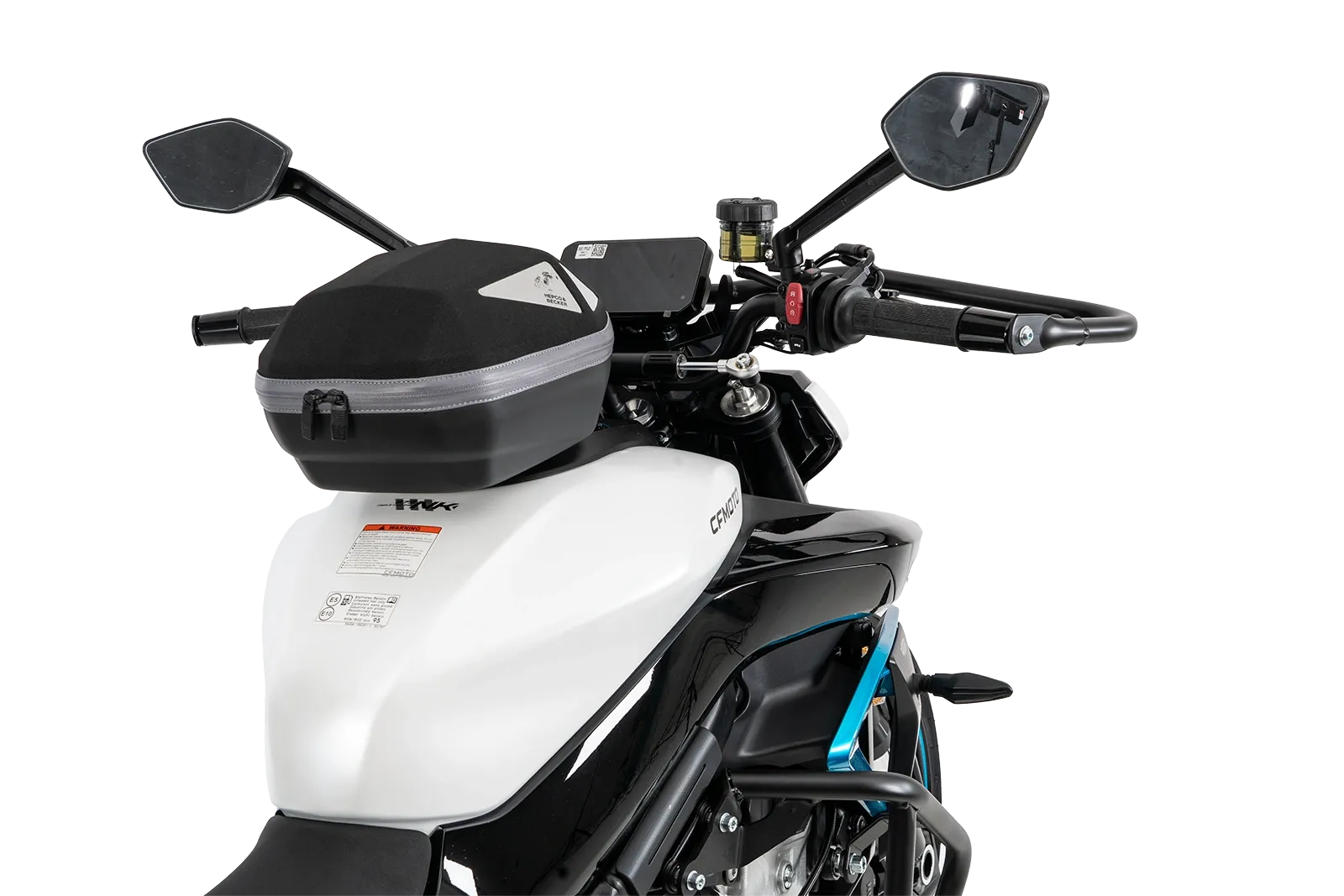 BASIC tank ring incl. tank bag lock unit for CF MOTO 675 NK (2025-)