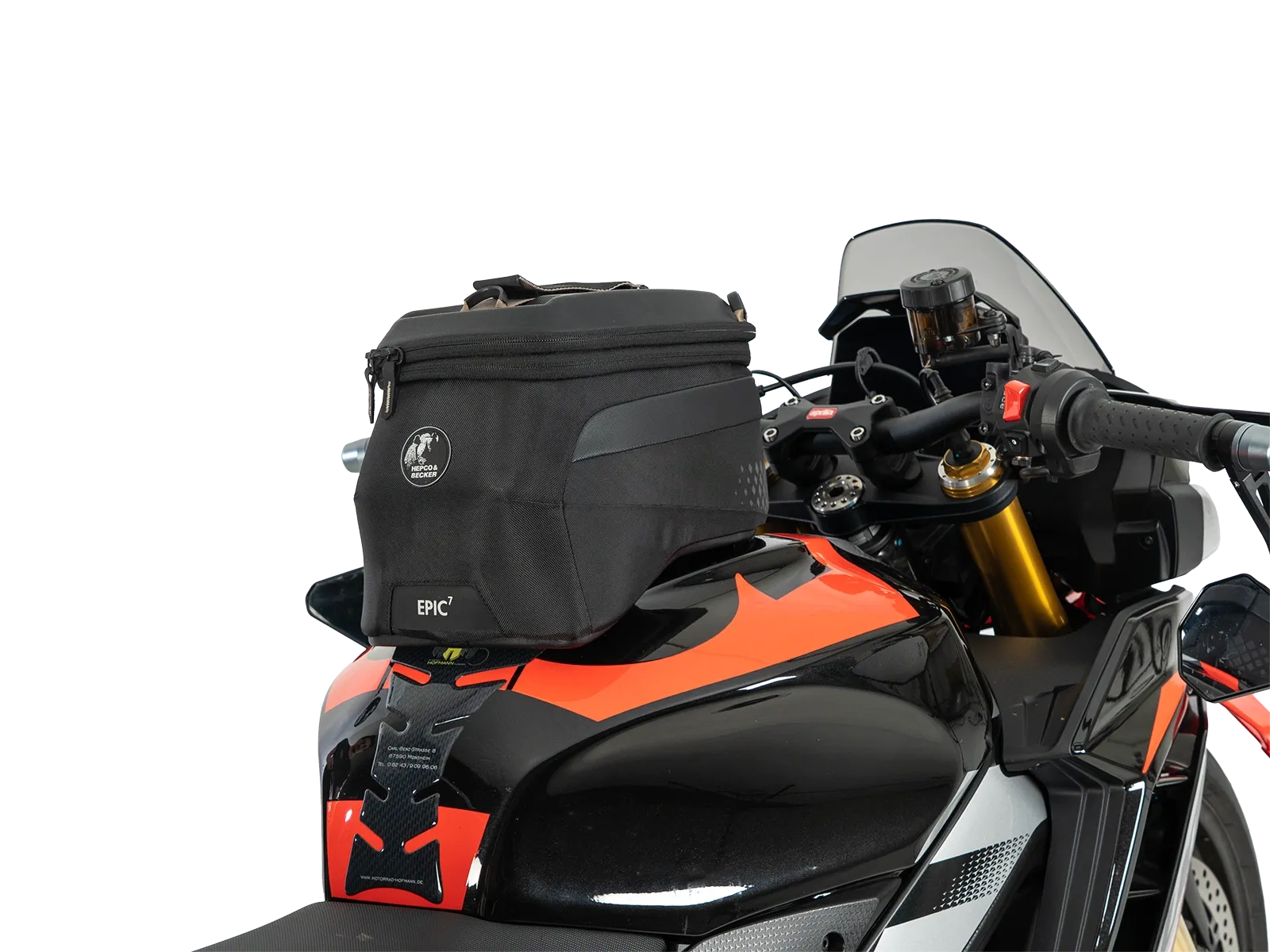 BASIC tank ring incl. tank bag lock unit for Aprilia Tuono V4 Factory (2025-)