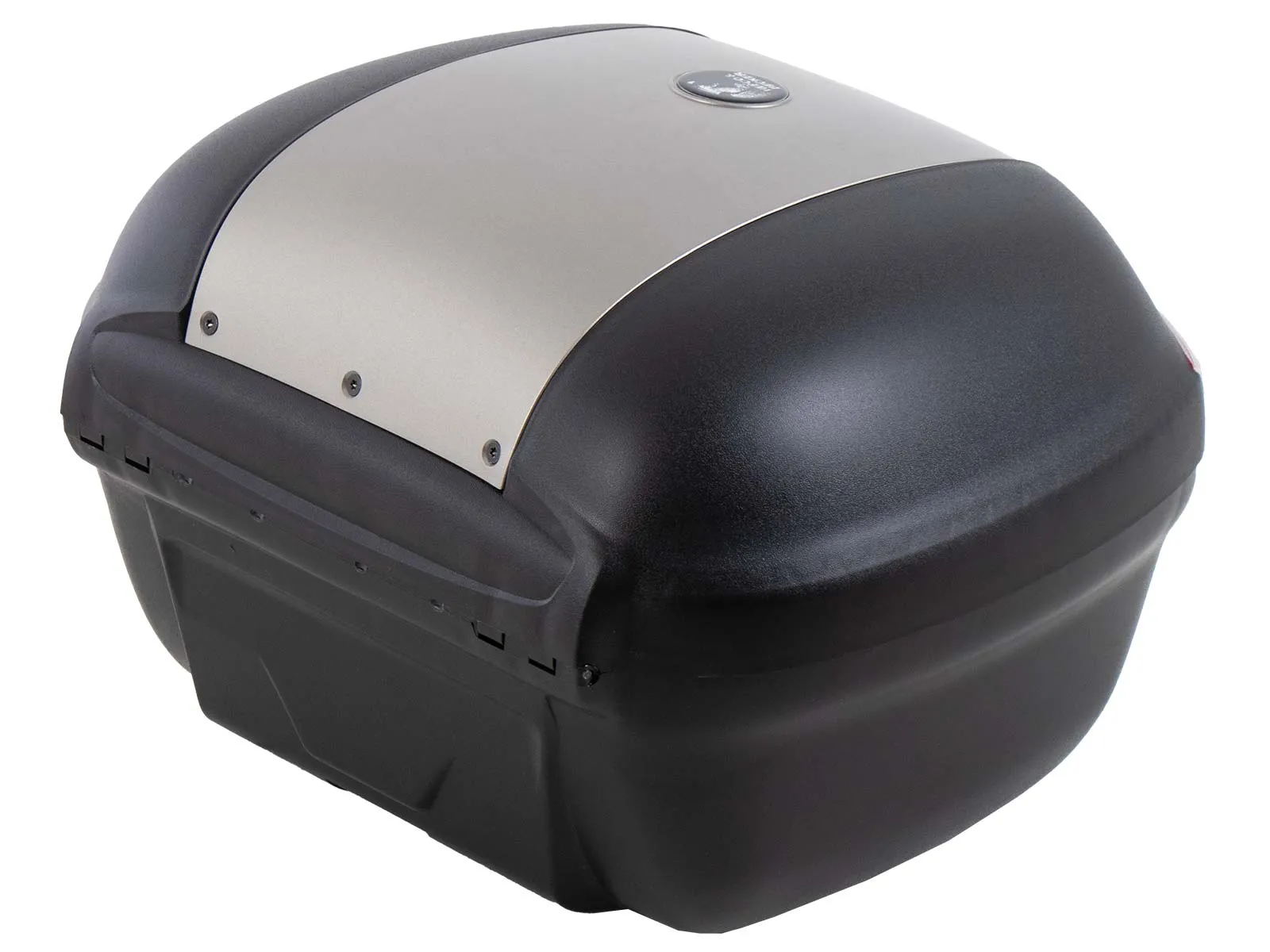 Journey 40 top case silver incl. universal mounting plate