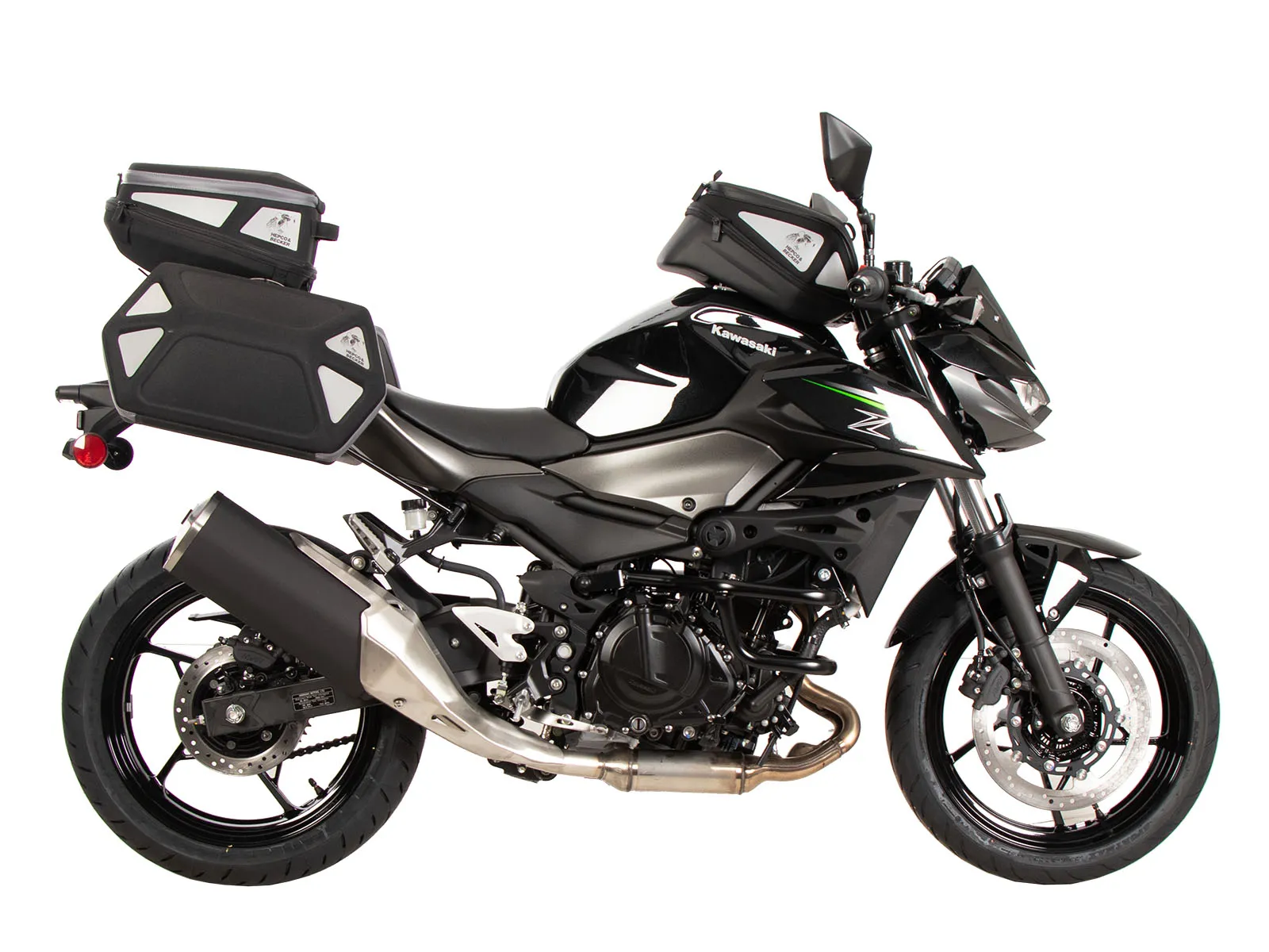 C-Bow side carrier black for Kawasaki Z 500 / SE (2024-)