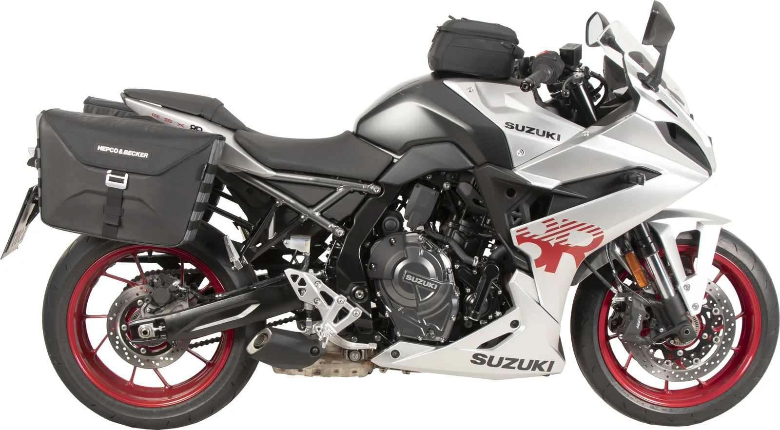 C-Bow side carrier black for Suzuki GSX-8R (2024-)