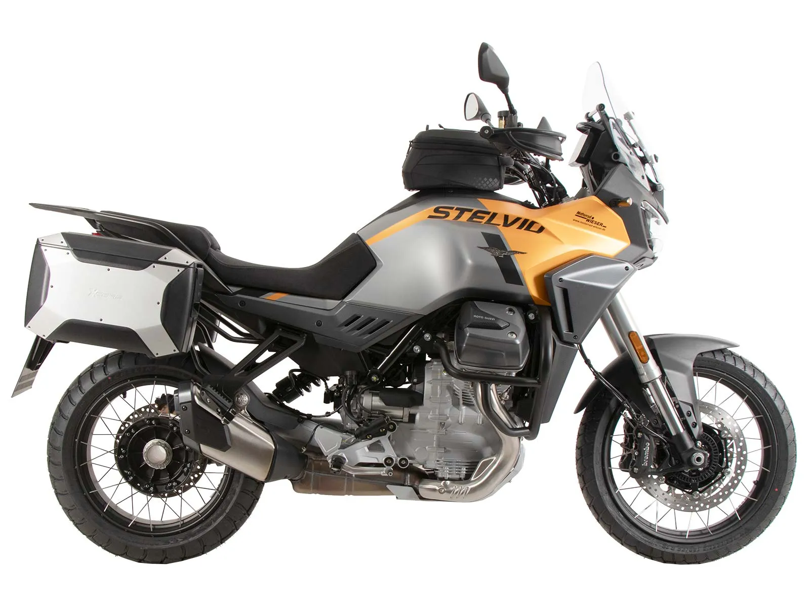 C-Bow side carrier black for Moto Guzzi Stelvio (2024-)