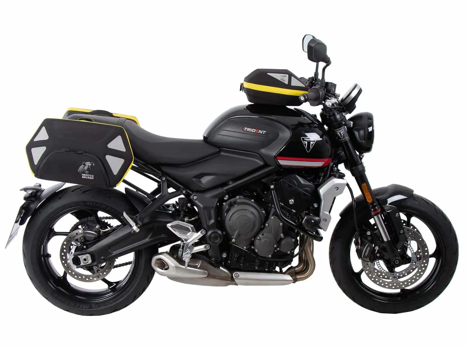 C-Bow side carrier black for Triumph Trident 660 (2021-2024)