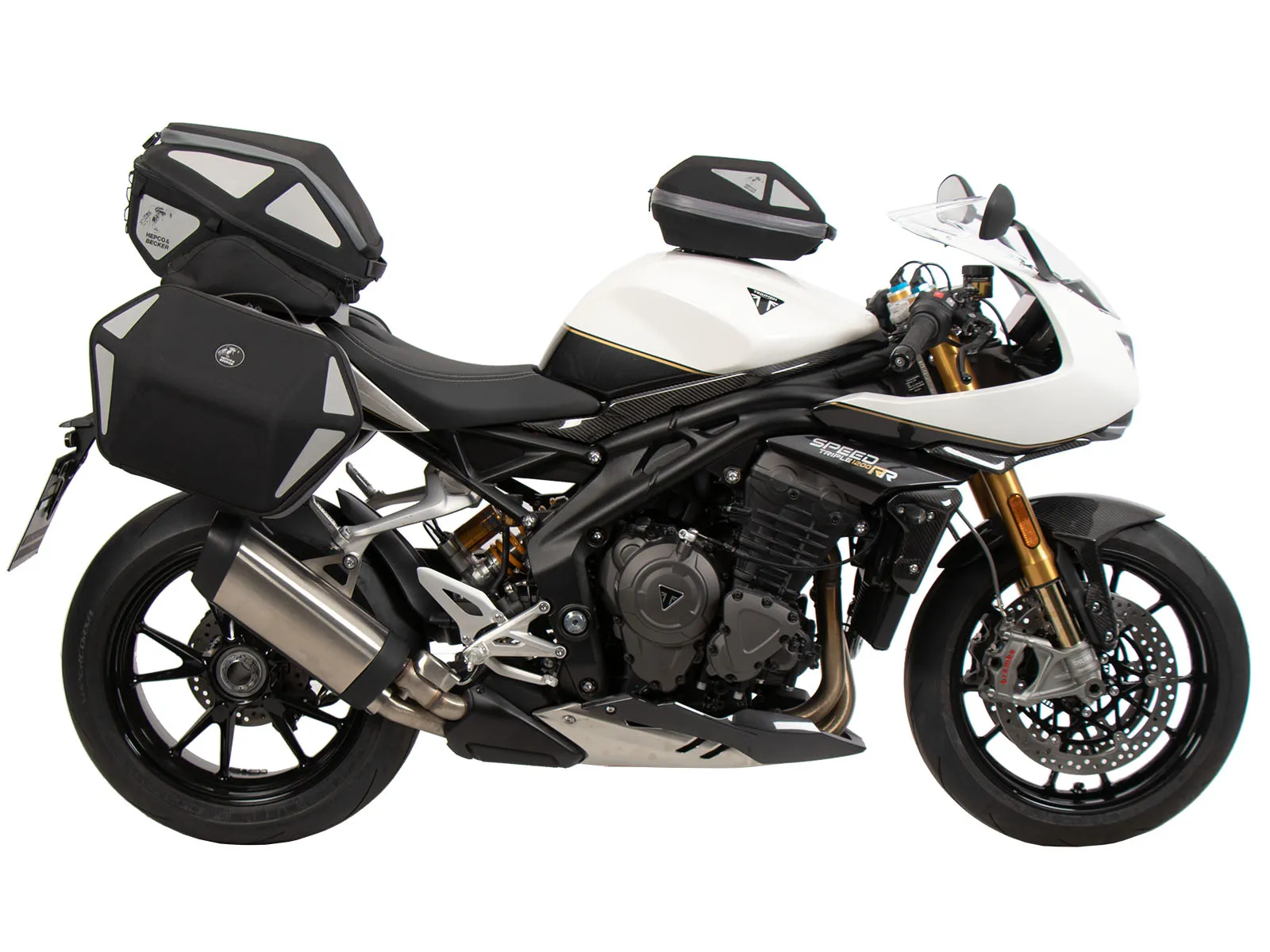 C-Bow side carrier black for Triumph Speed Triple 1200 RS/RR (2021-)