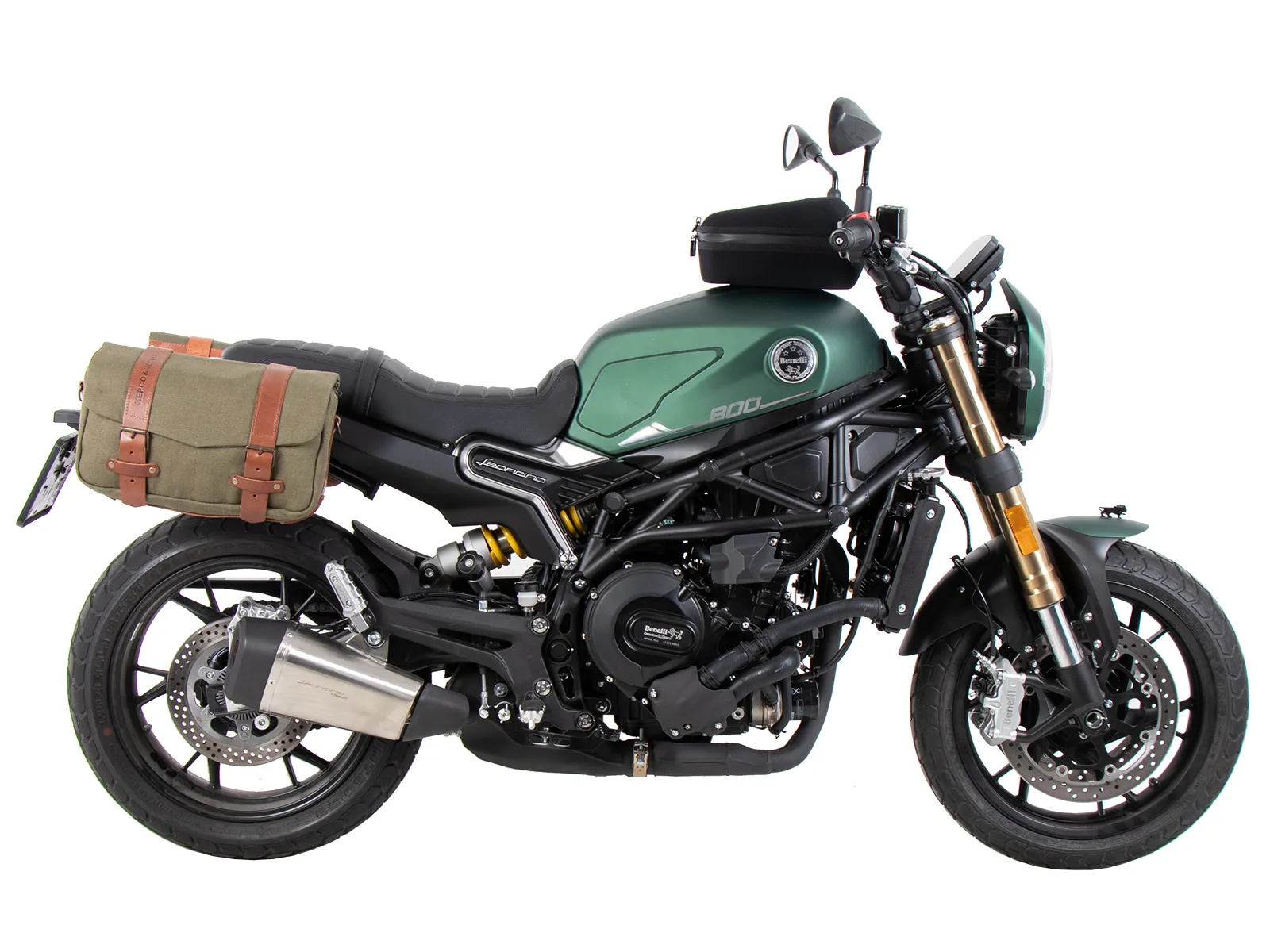 C-Bow side carrier black for Benelli Leoncino 800 (2022-)