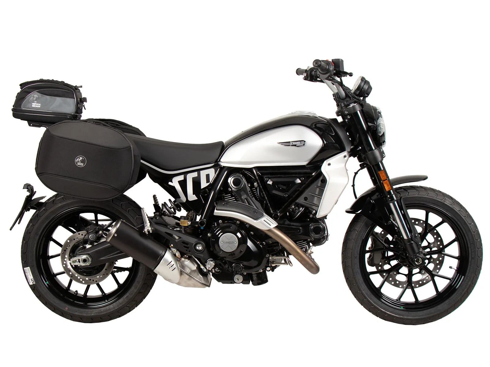 C-Bow side carrier black for Ducati Scrambler 800 Icon / Dark (2023-)