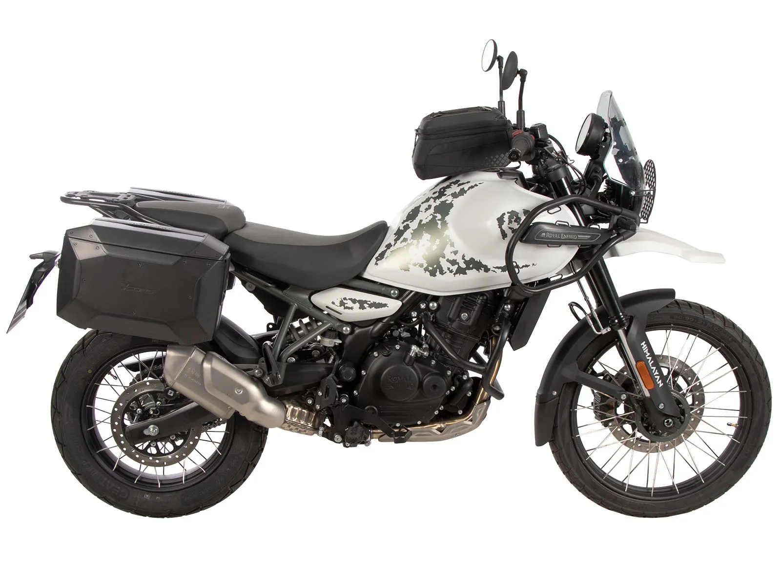 C-Bow side carrier black for Royal Enfield Himalayan 450 (2024-)