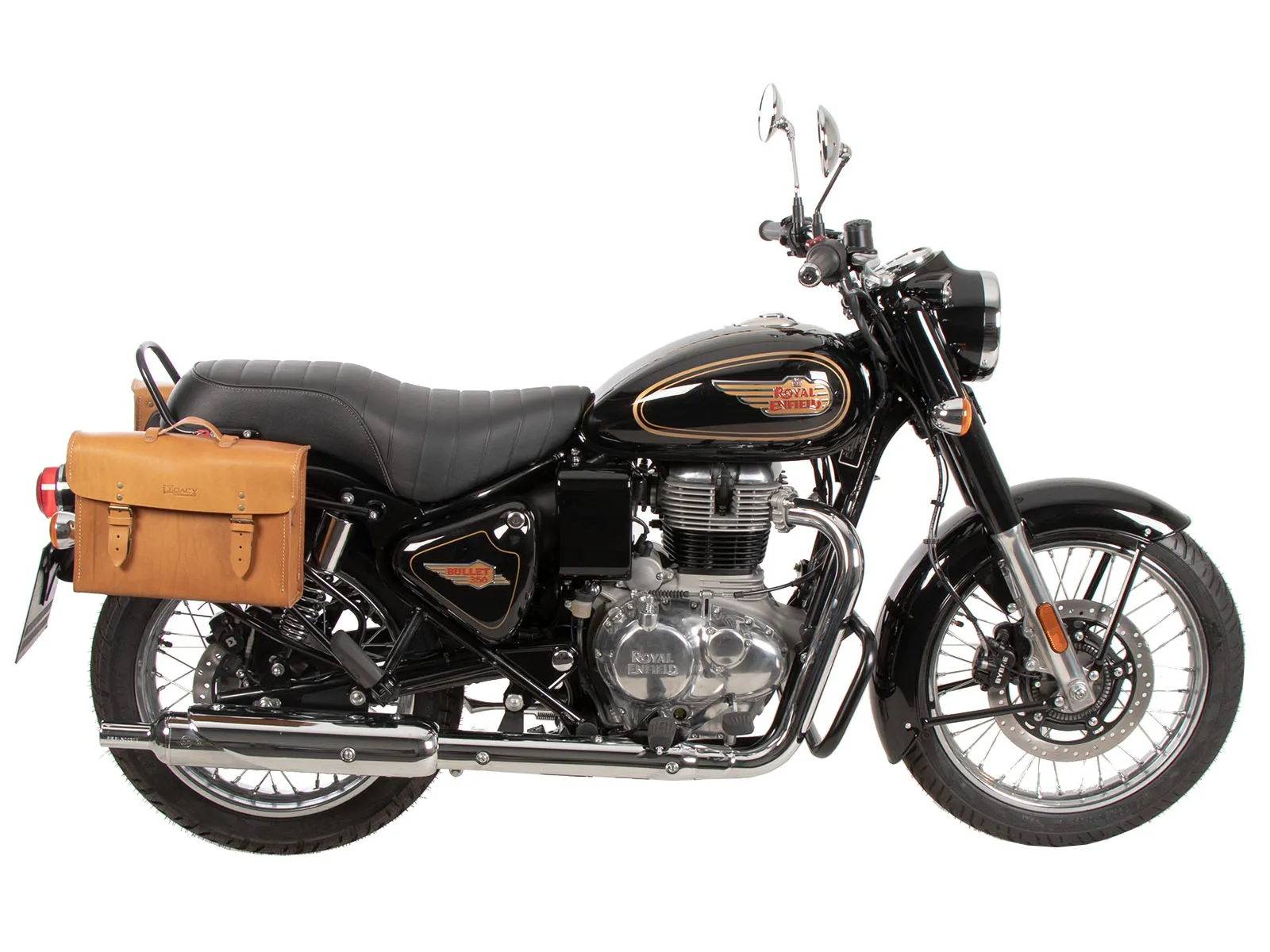 C-Bow side carrier chrome for Royal Enfield Bullet 350 (2024-)